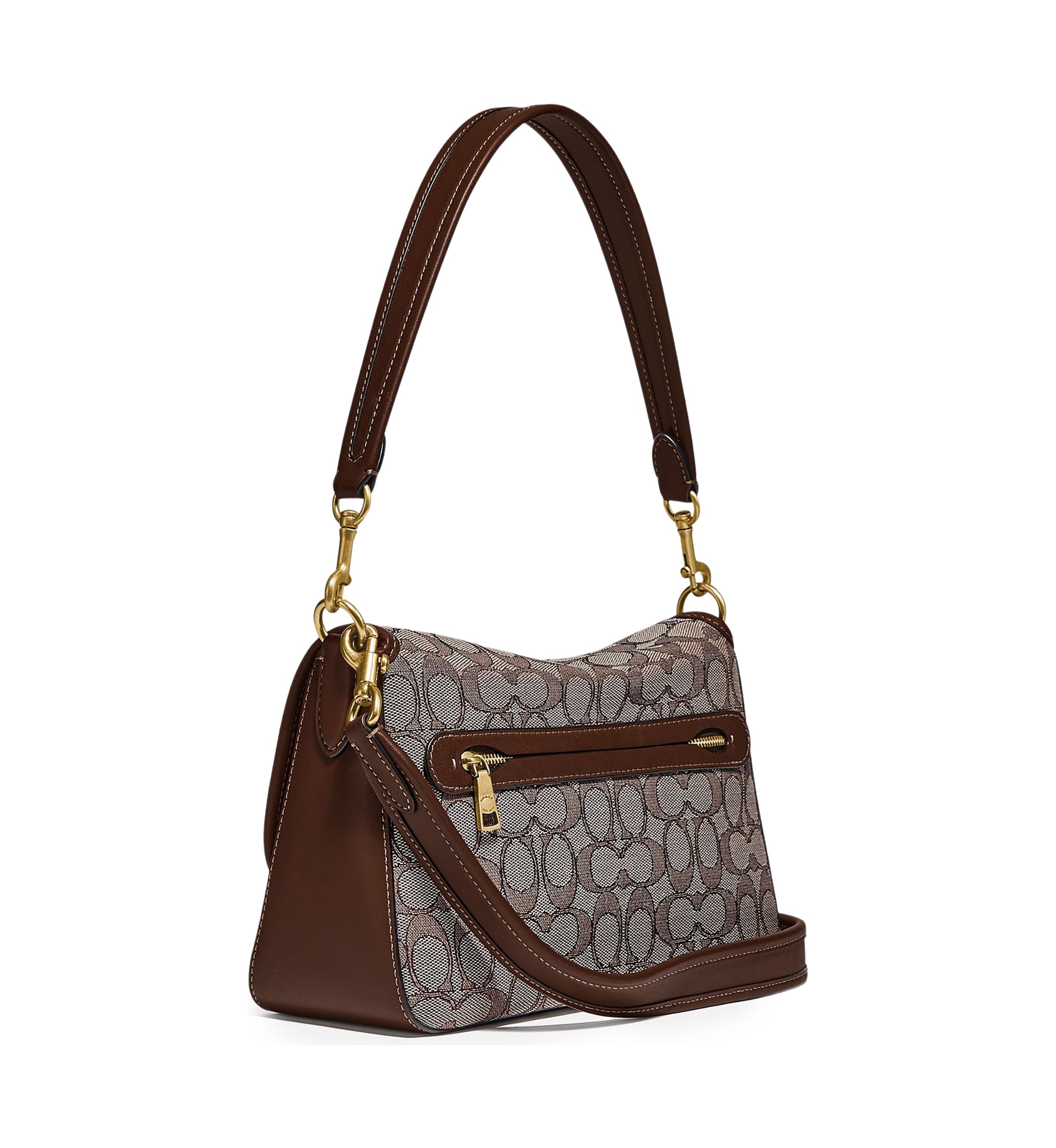 Soft Tabby Shoulder Bag in Signature Jacquard 