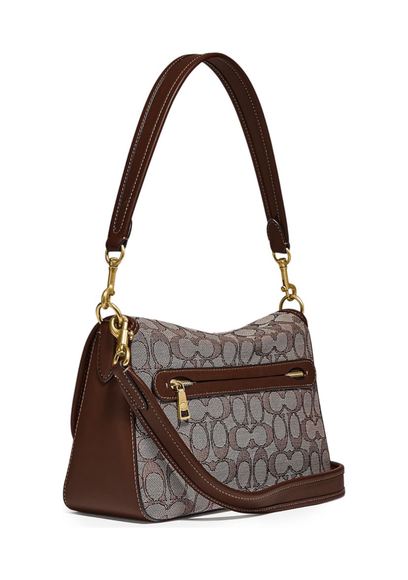 Soft Tabby Shoulder Bag in Signature Jacquard 