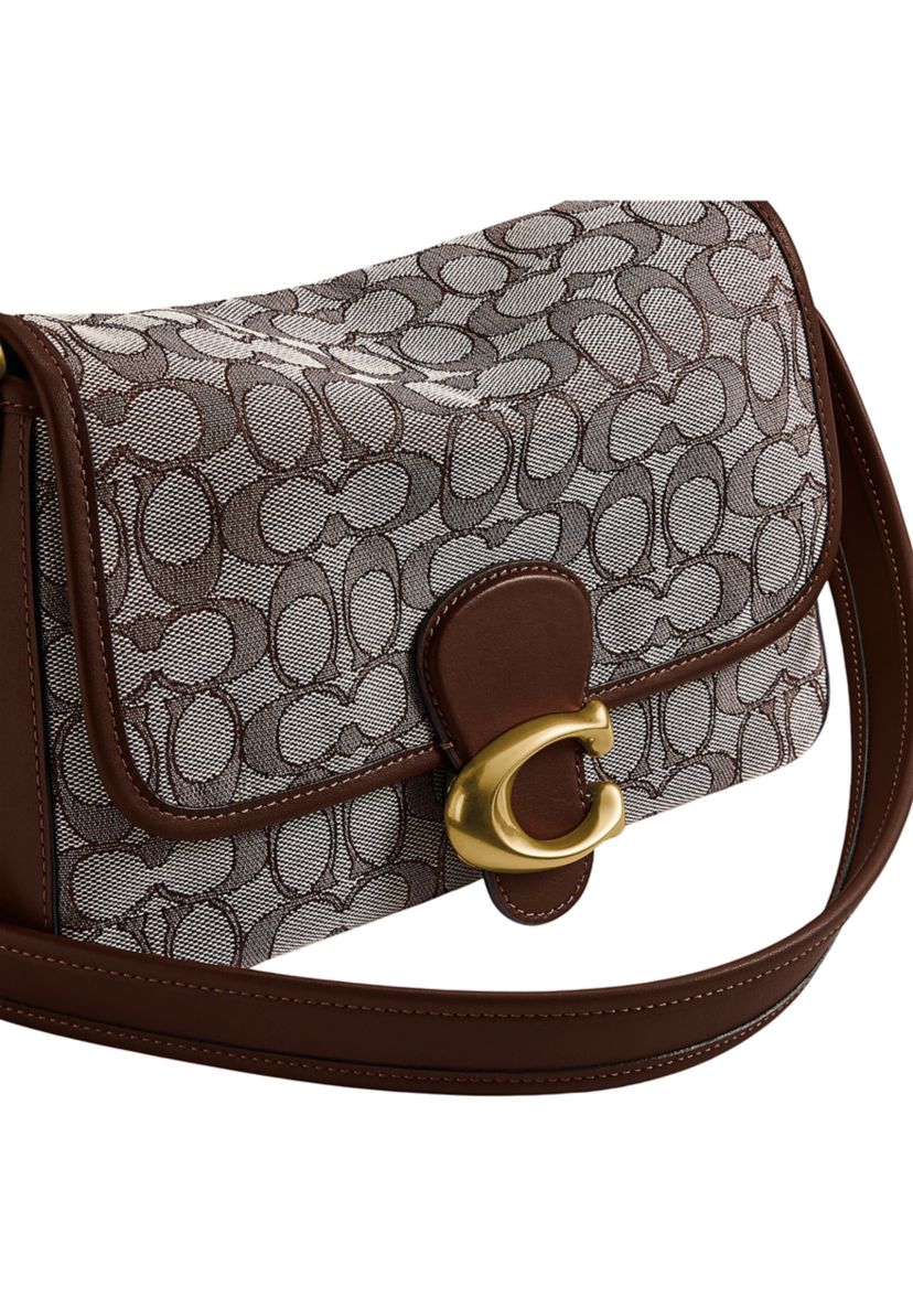 Soft Tabby Shoulder Bag in Signature Jacquard 