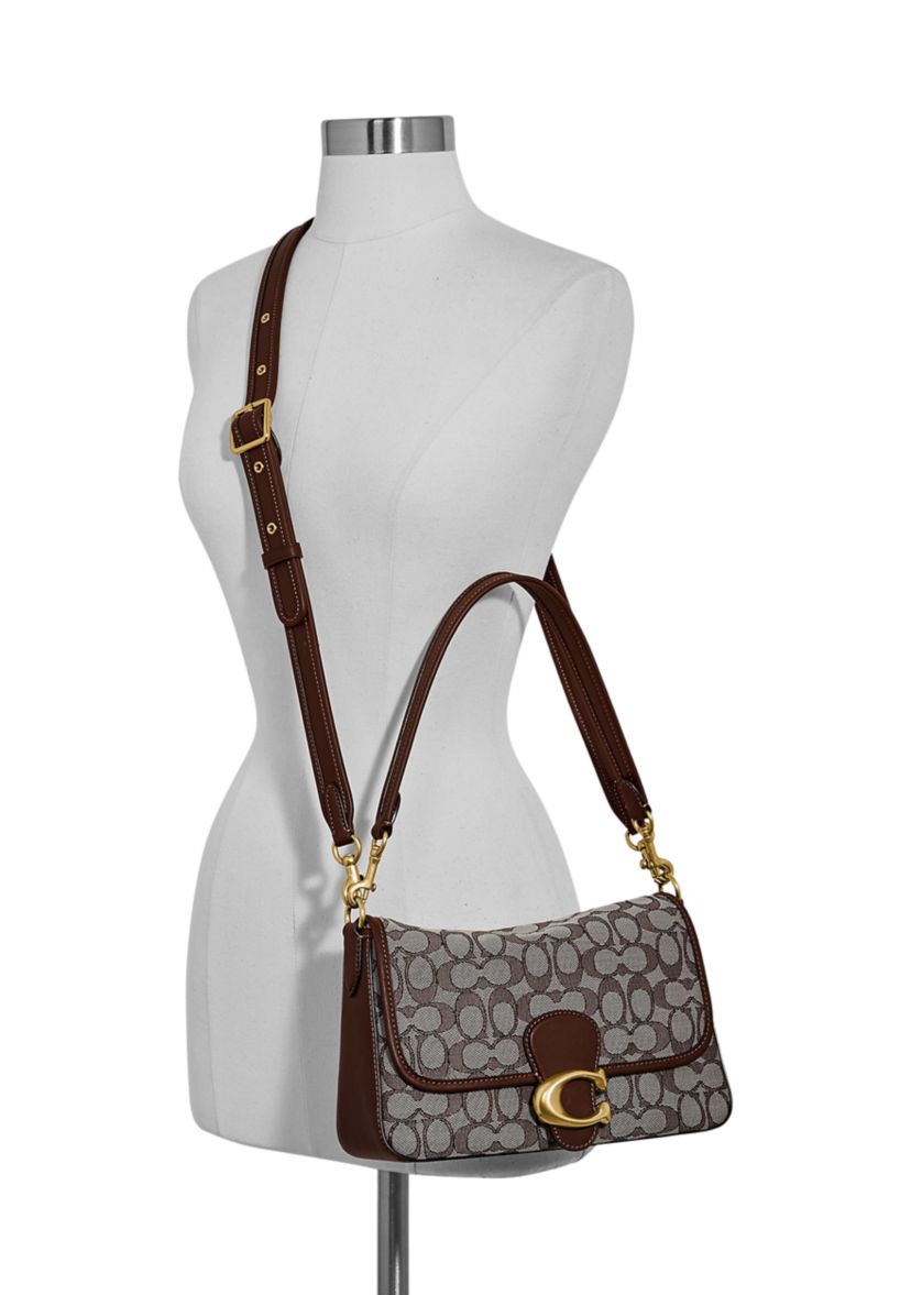Soft Tabby Shoulder Bag in Signature Jacquard 