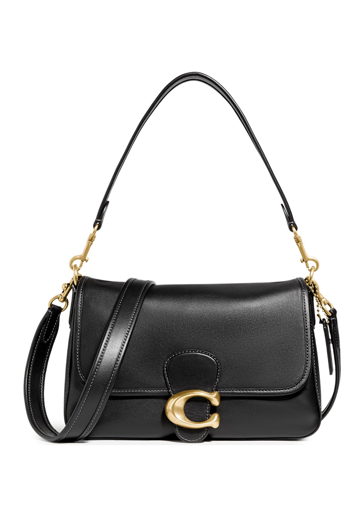 Soft Calf Leather Tabby Shoulder Bag