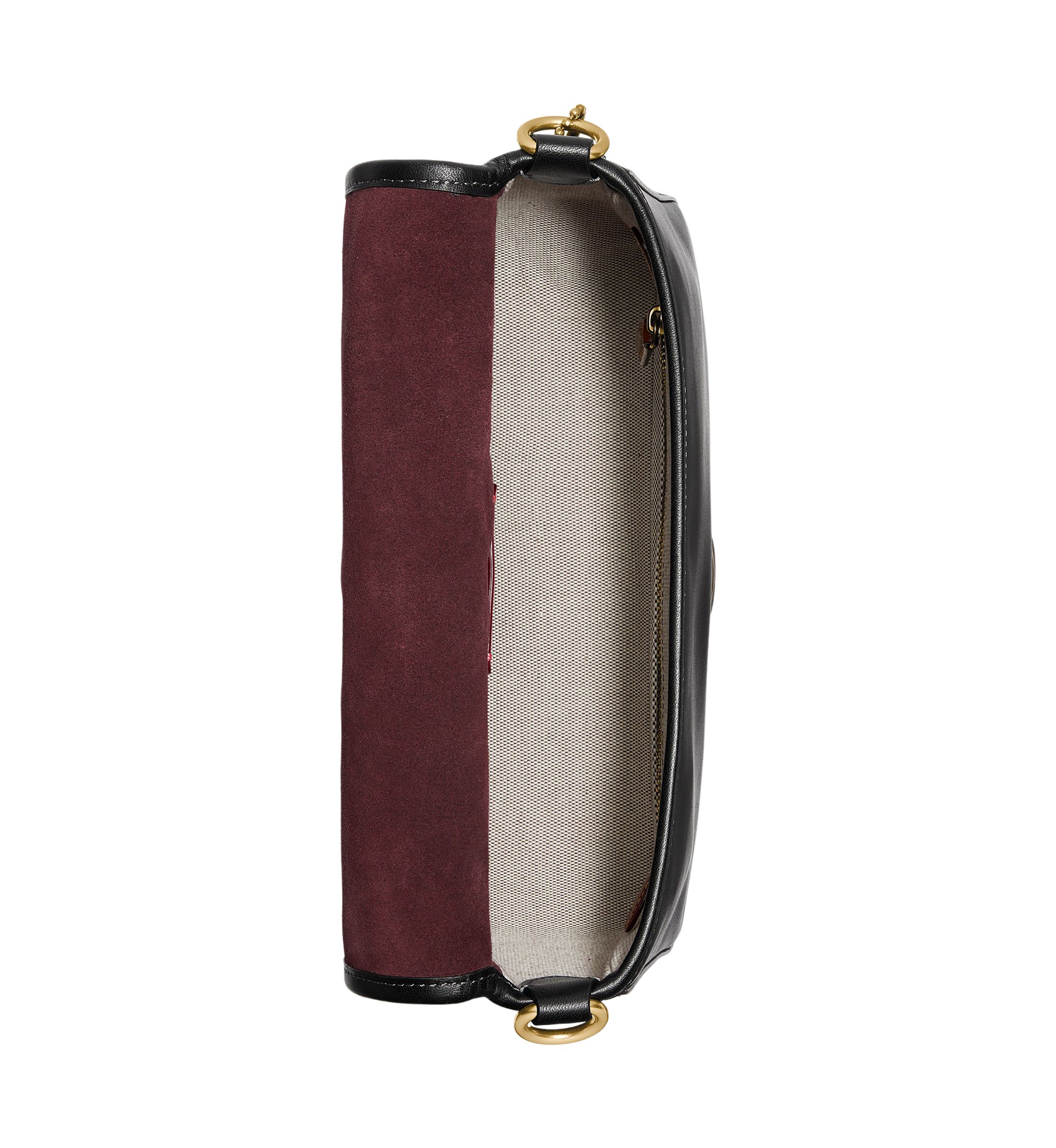 Soft Calf Leather Tabby Shoulder Bag