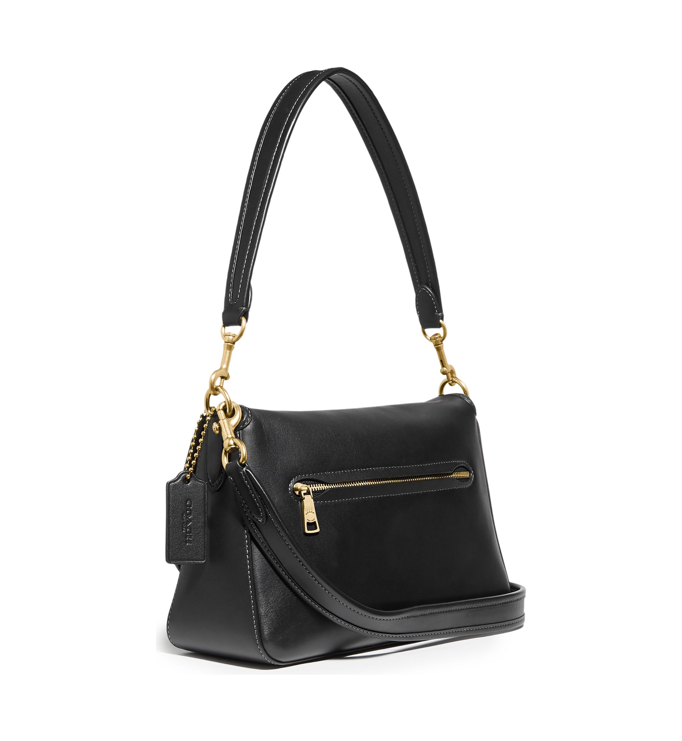Soft Calf Leather Tabby Shoulder Bag