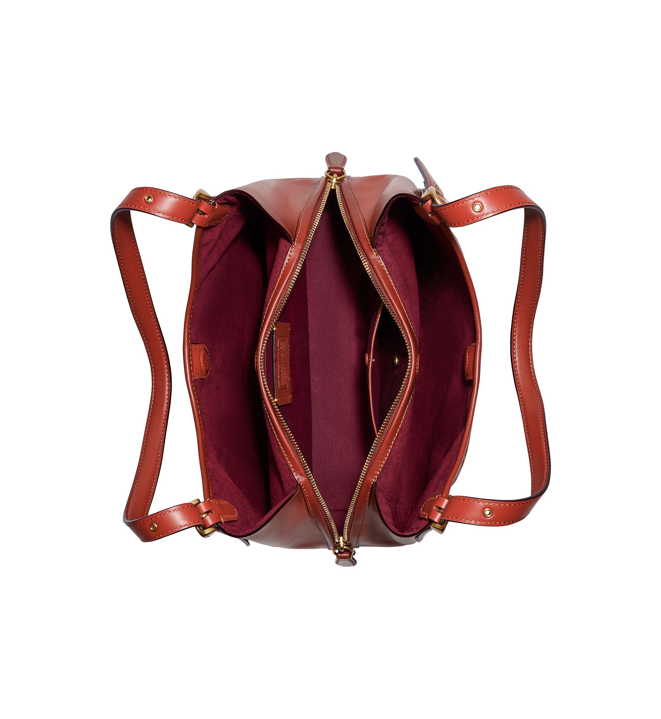 Coated Canvas Signature Lori Shoulder Bag