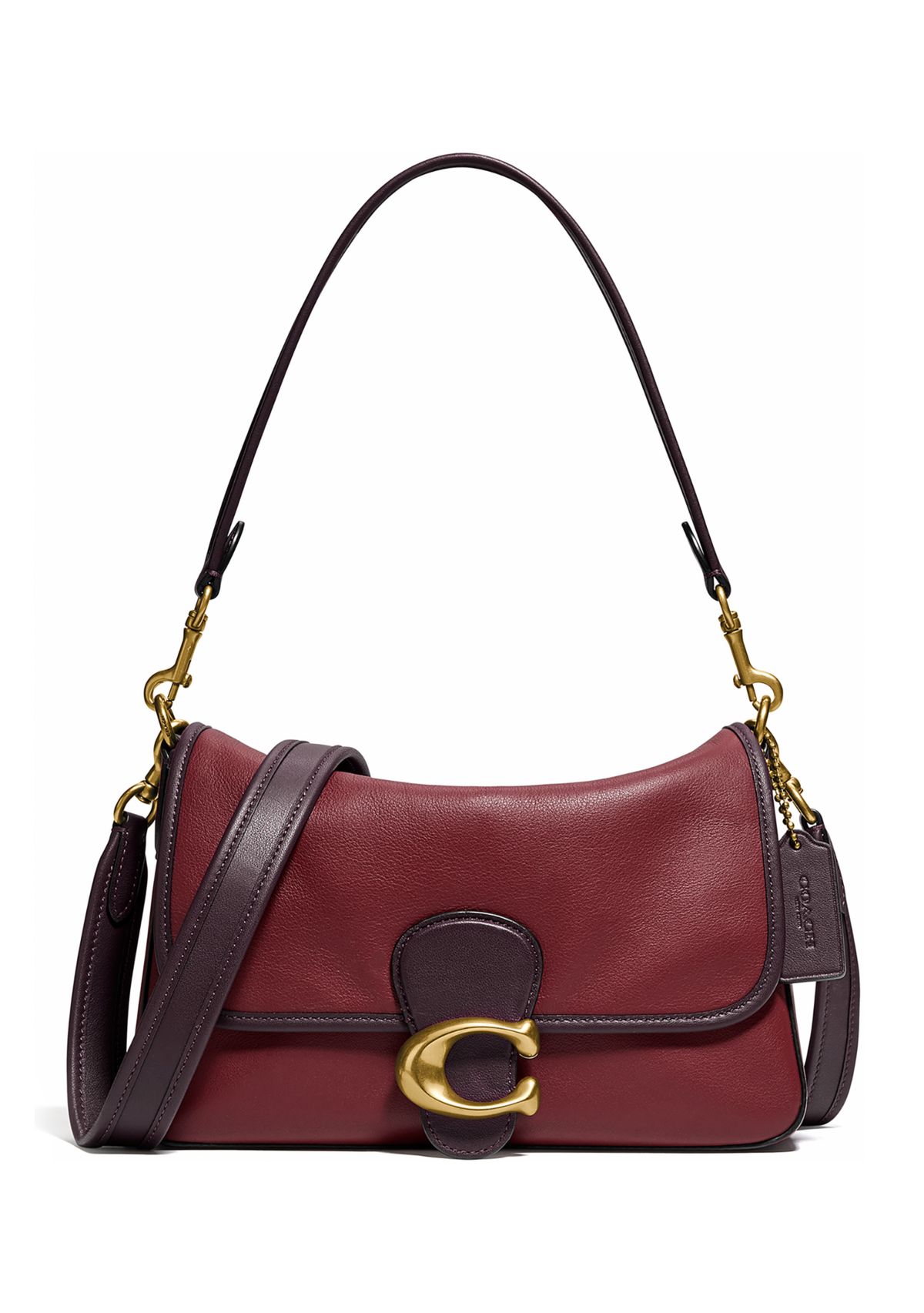 Soft Tabby Shoulder Bag in Color Block