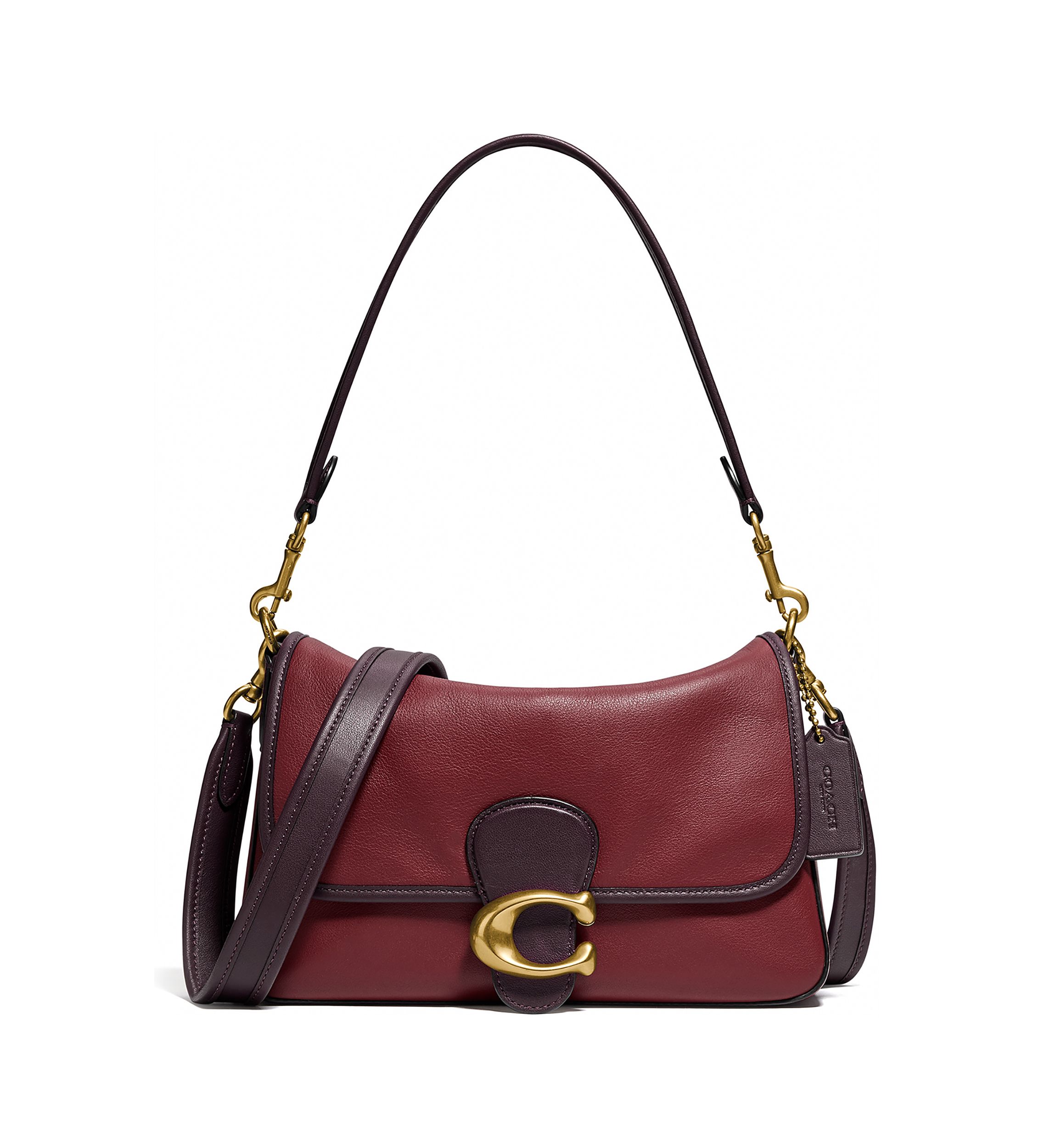 Soft Tabby Shoulder Bag in Color Block