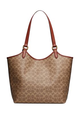 COACH® Outlet  Katy Satchel In Signature Canvas