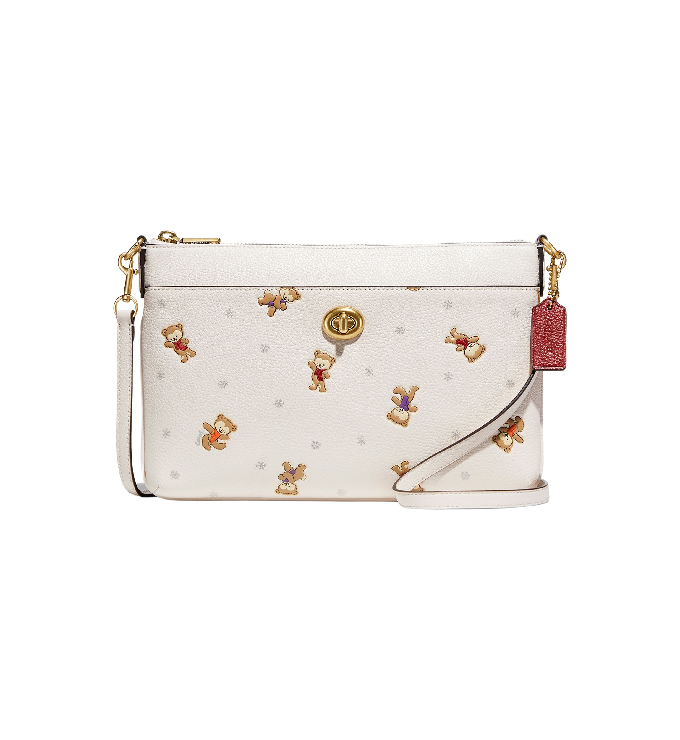 Polly Crossbody with Snowy Bears Print