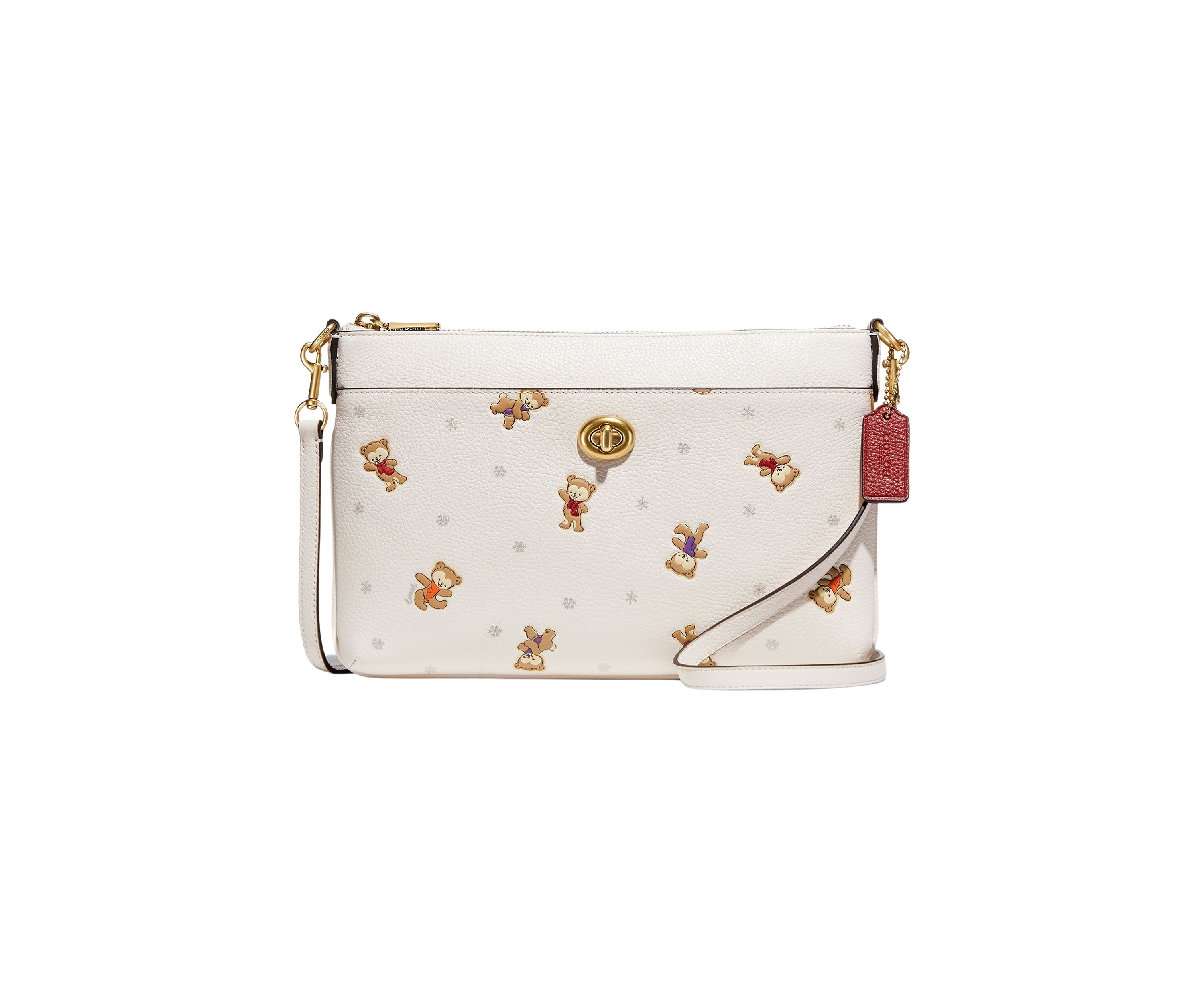 Polly Crossbody with Snowy Bears Print