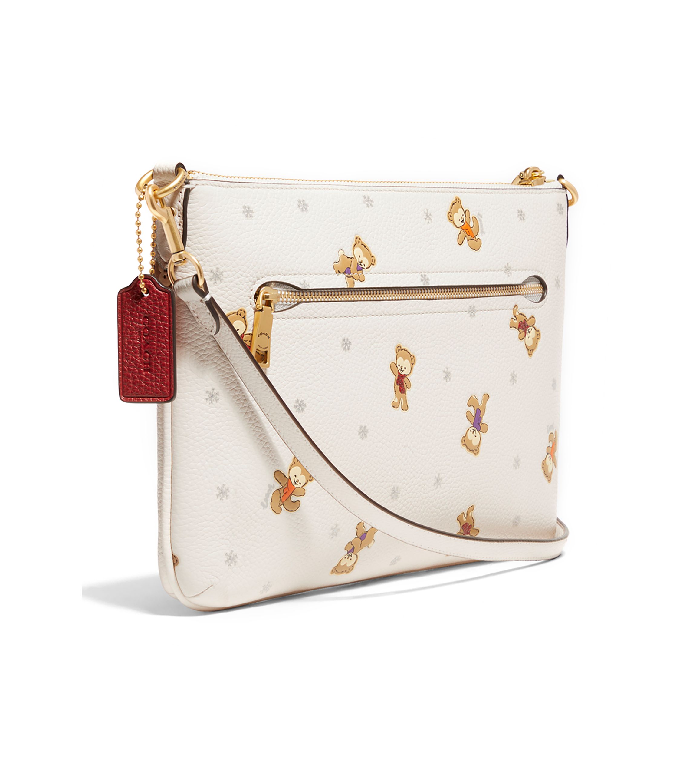 Polly Crossbody with Snowy Bears Print