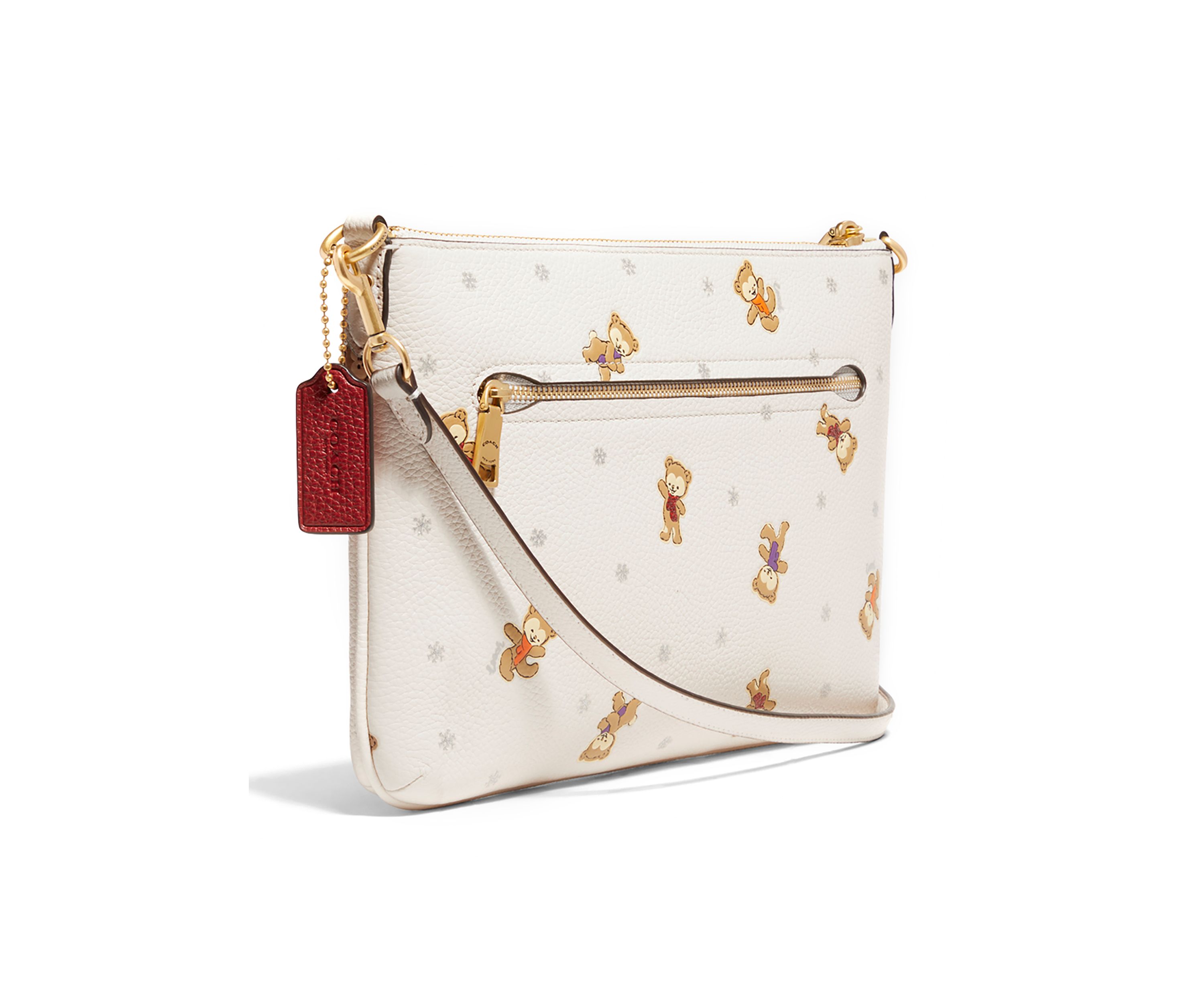 Polly Crossbody with Snowy Bears Print