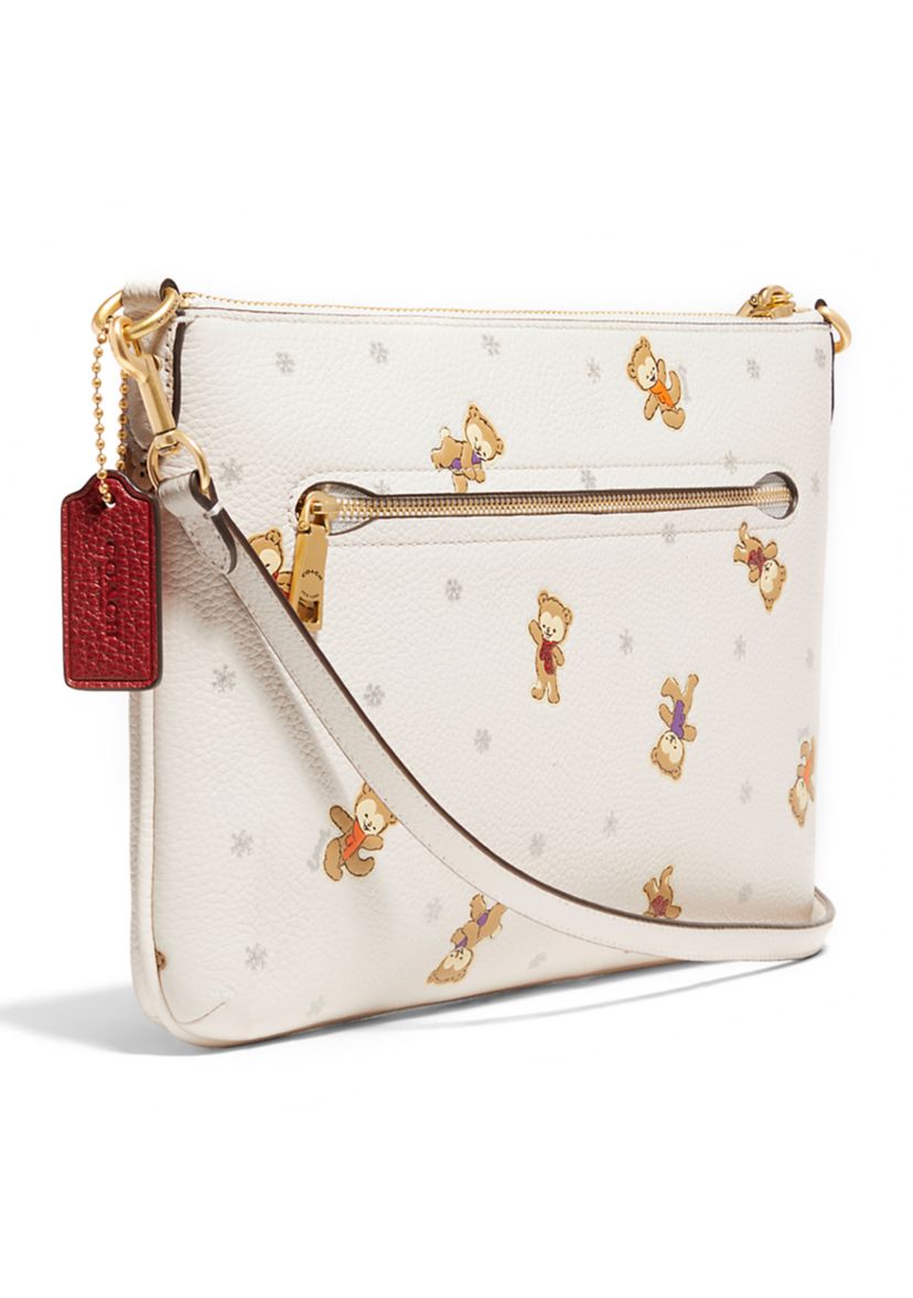 Polly Crossbody with Snowy Bears Print