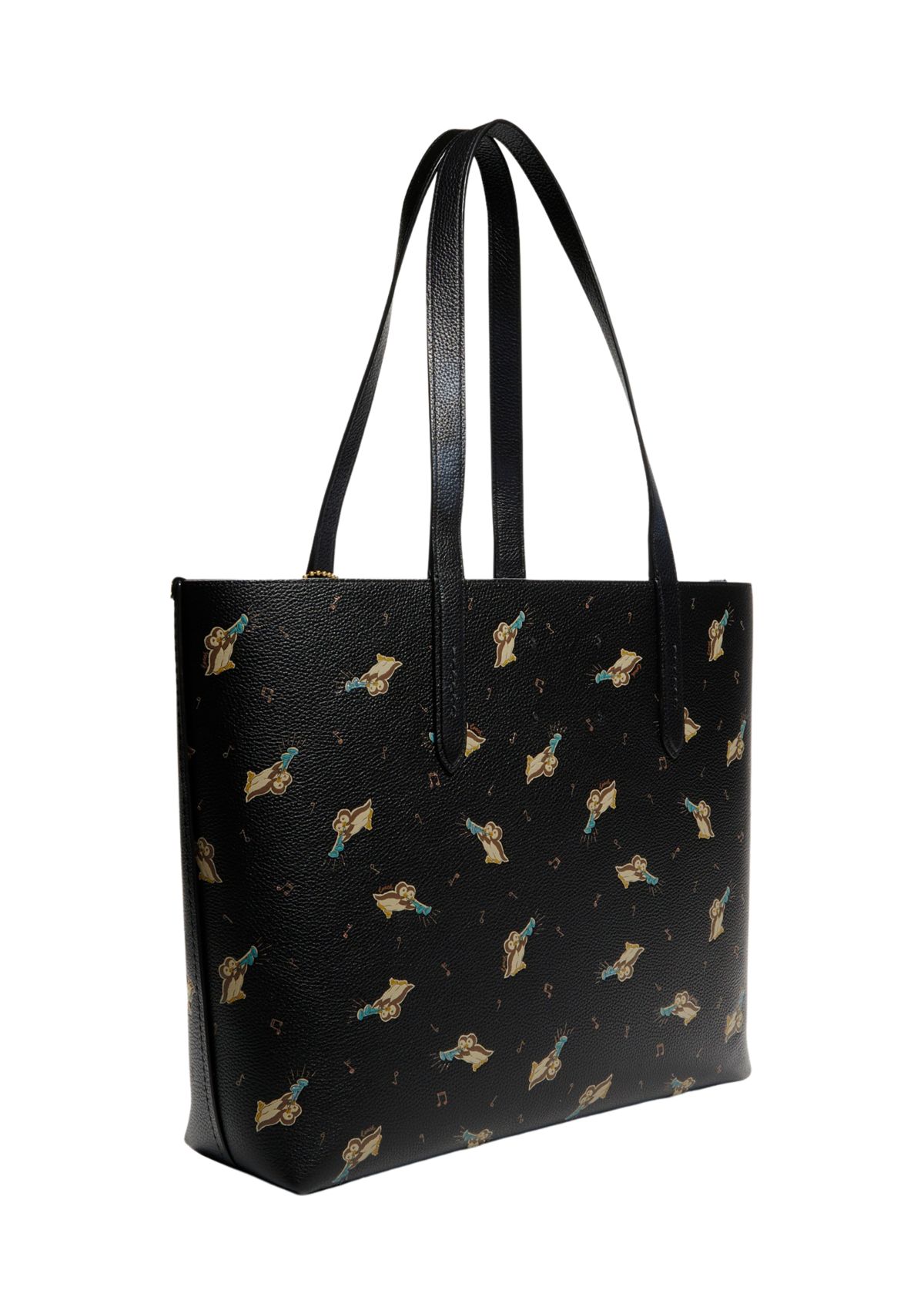 Highline Tote with Musical Owls Print 
