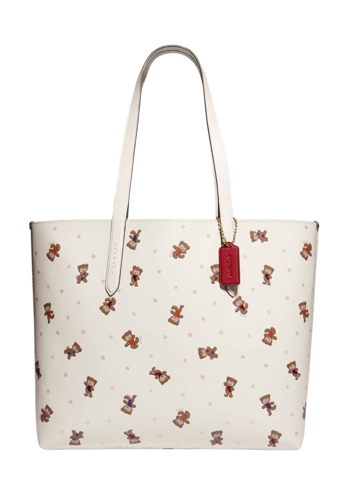 Highline Tote with Snowy Bears Print 