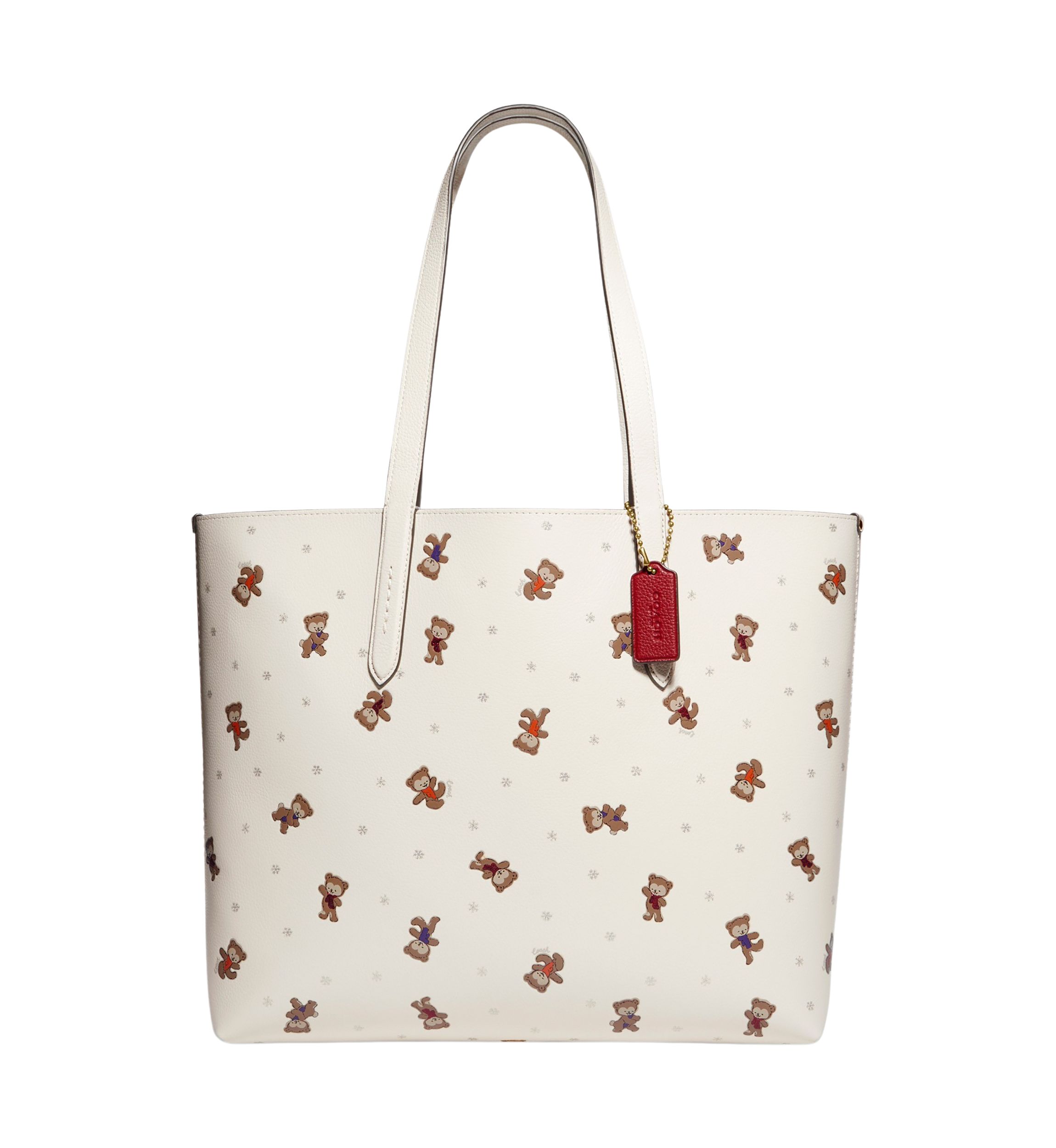 Highline Tote with Snowy Bears Print 