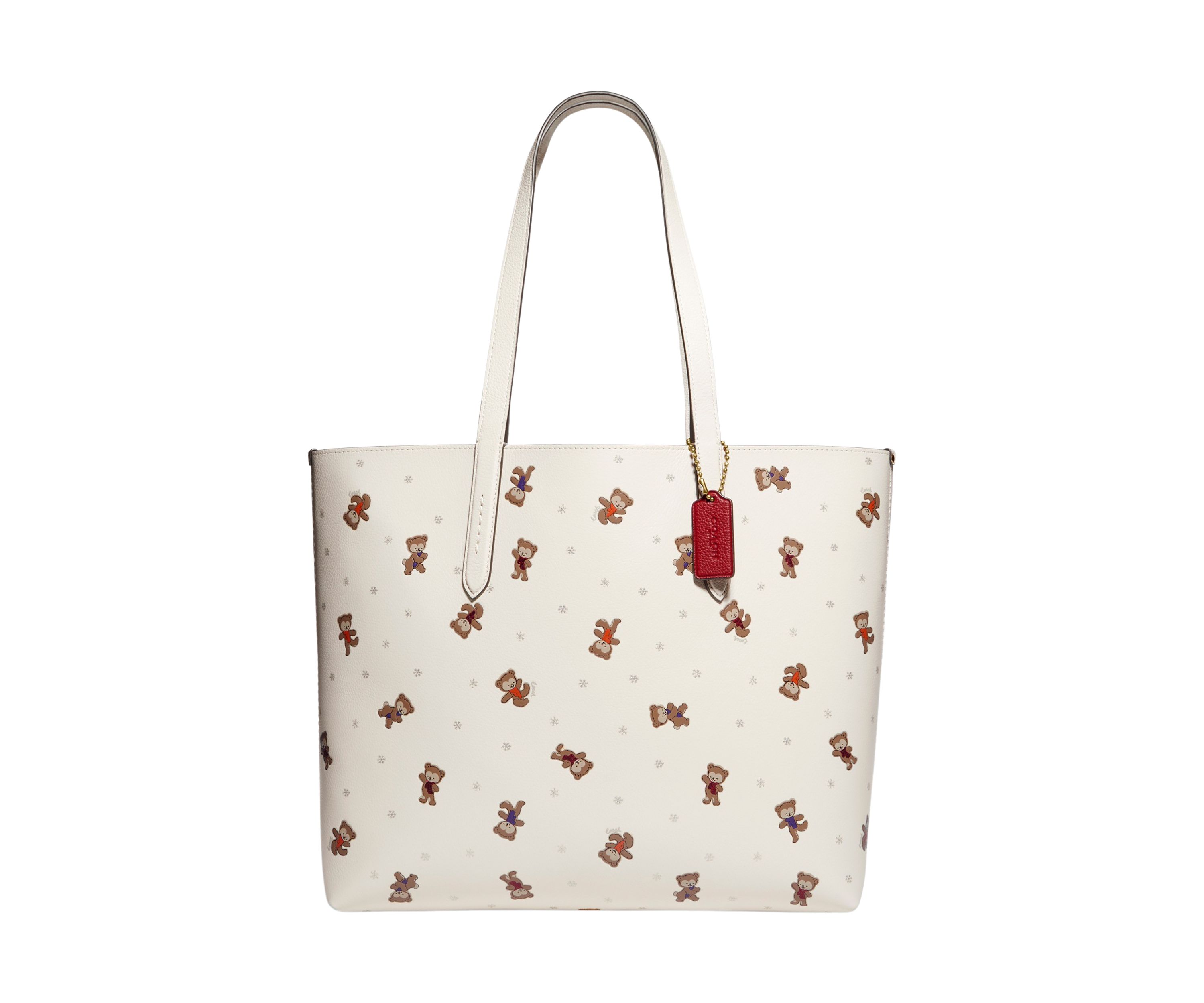 Highline Tote with Snowy Bears Print 
