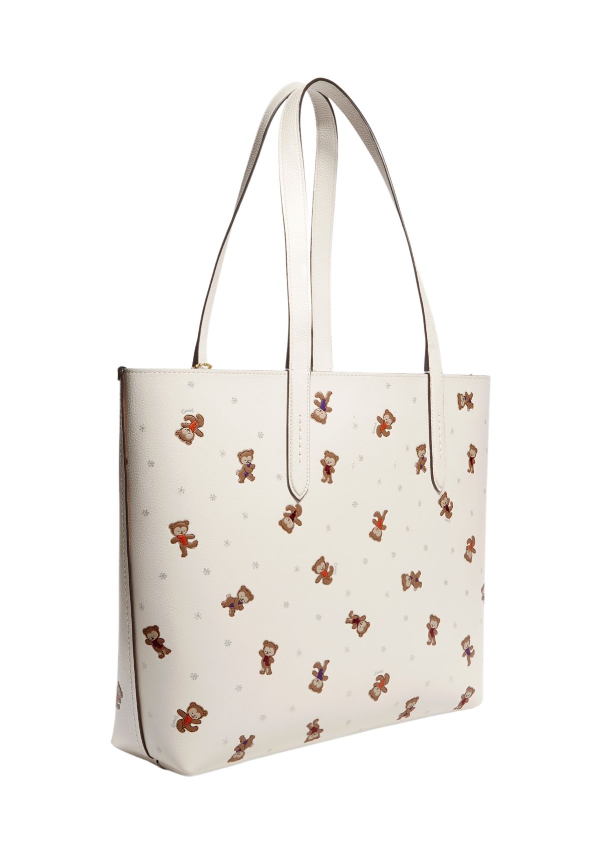 Highline Tote with Snowy Bears Print 