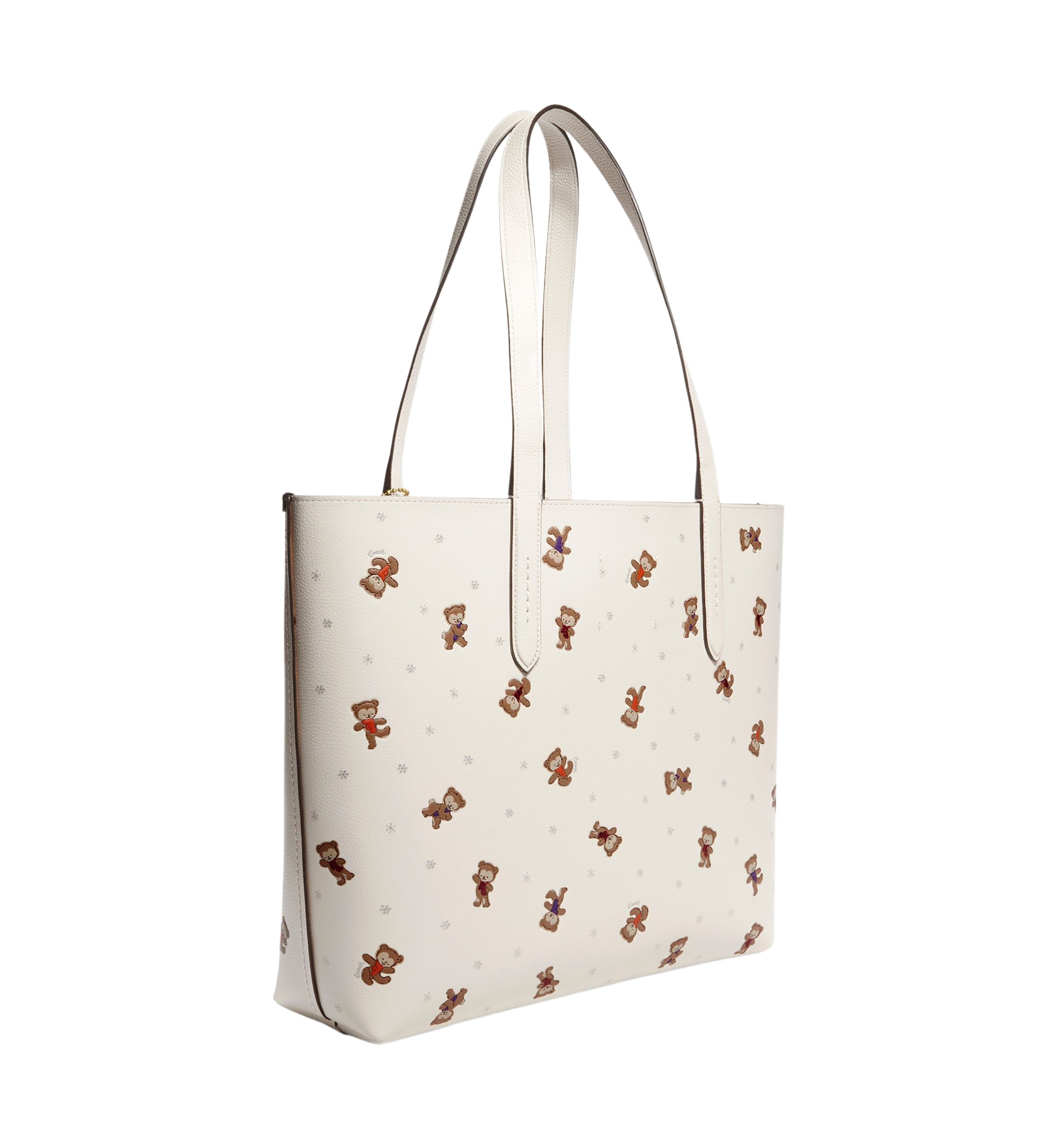 Highline Tote with Snowy Bears Print 