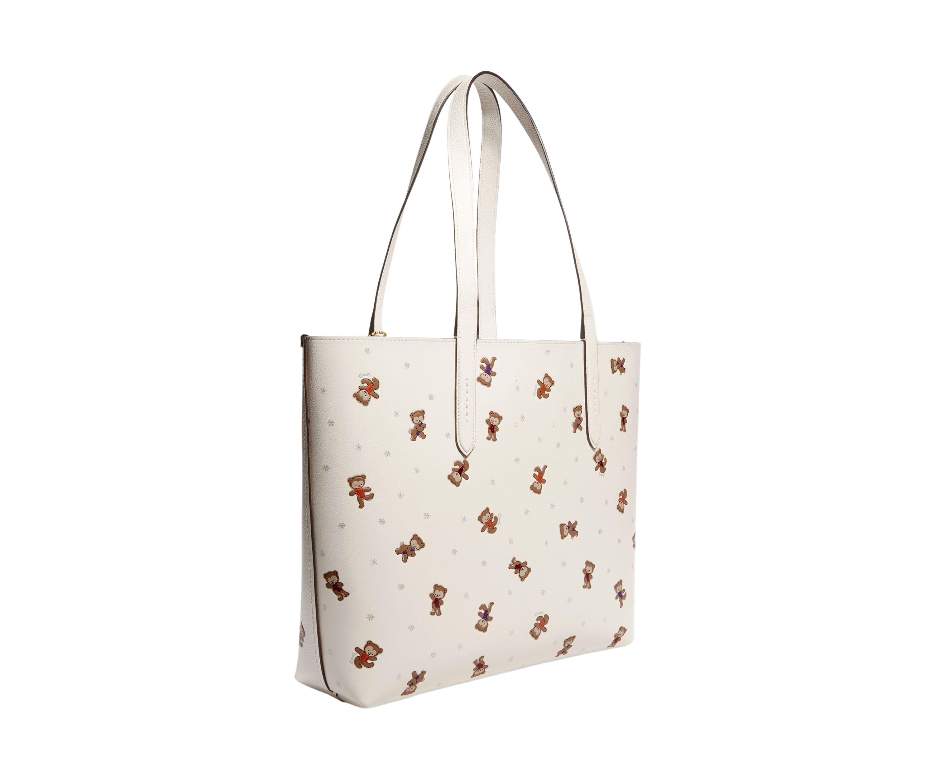 Highline Tote with Snowy Bears Print 