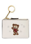 BOXED MINI SKINNY ID CASE WITH SNOWY BEAR