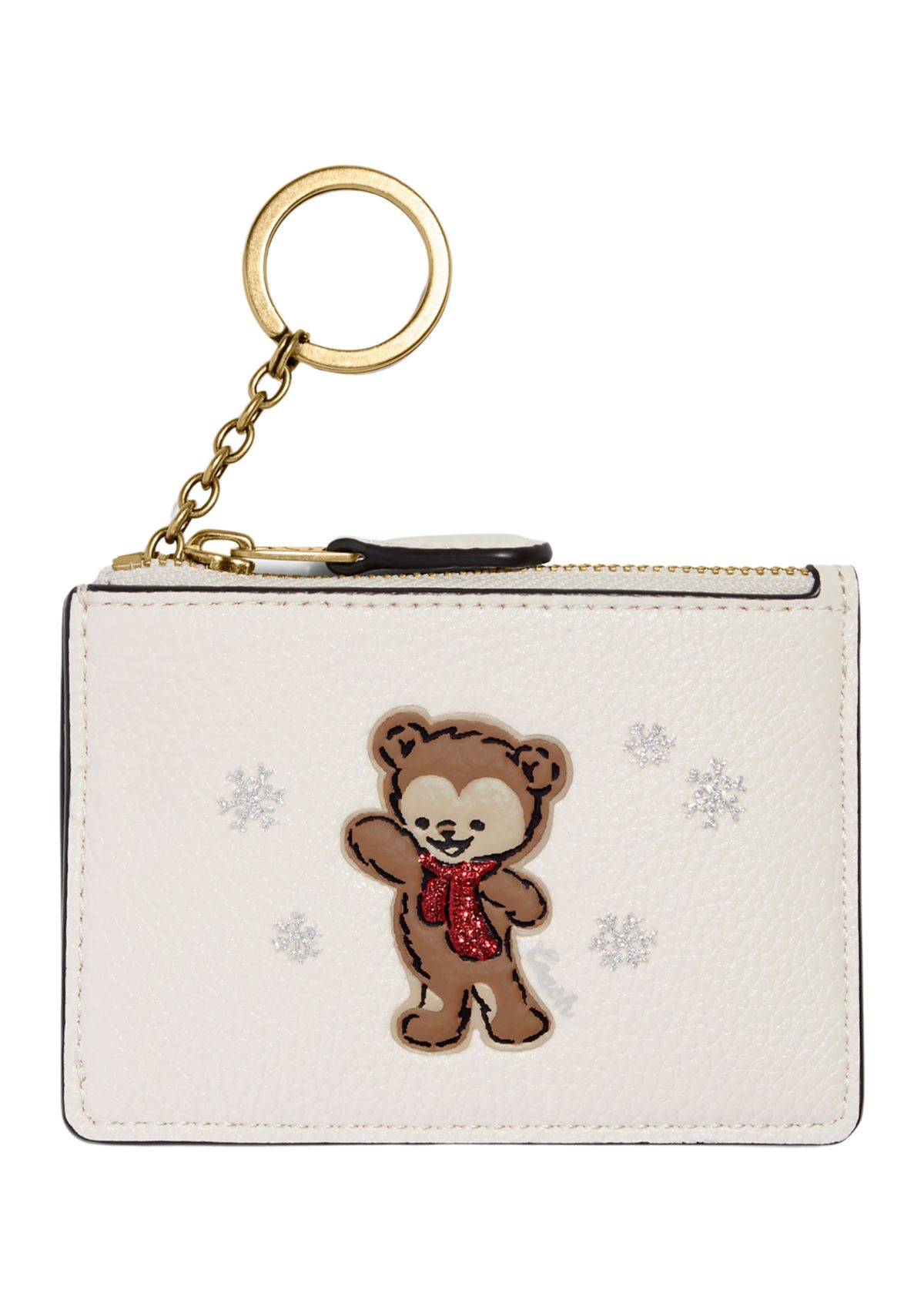 BOXED MINI SKINNY ID CASE WITH SNOWY BEAR