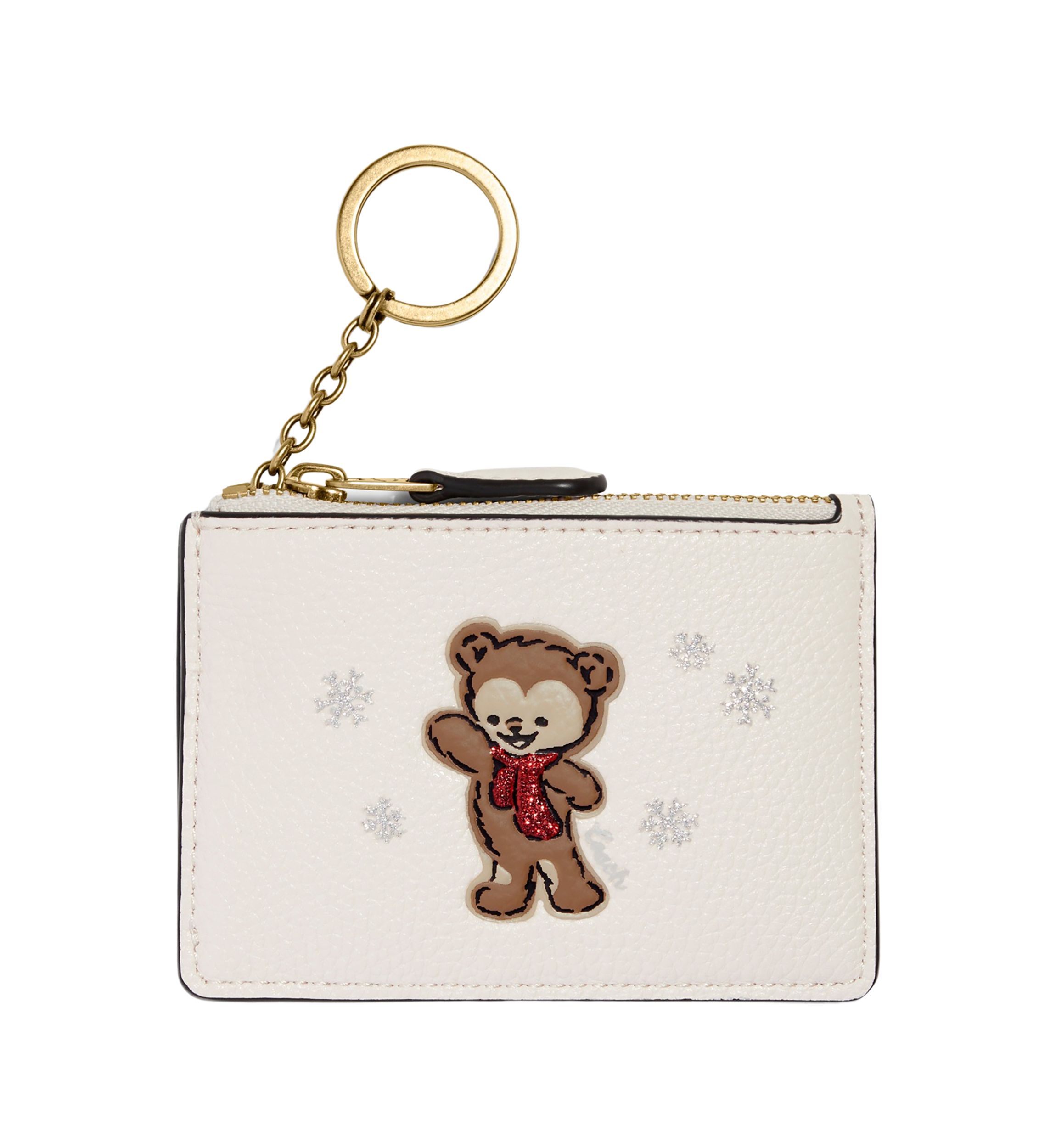 BOXED MINI SKINNY ID CASE WITH SNOWY BEAR