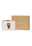 BOXED MINI SKINNY ID CASE WITH SNOWY BEAR