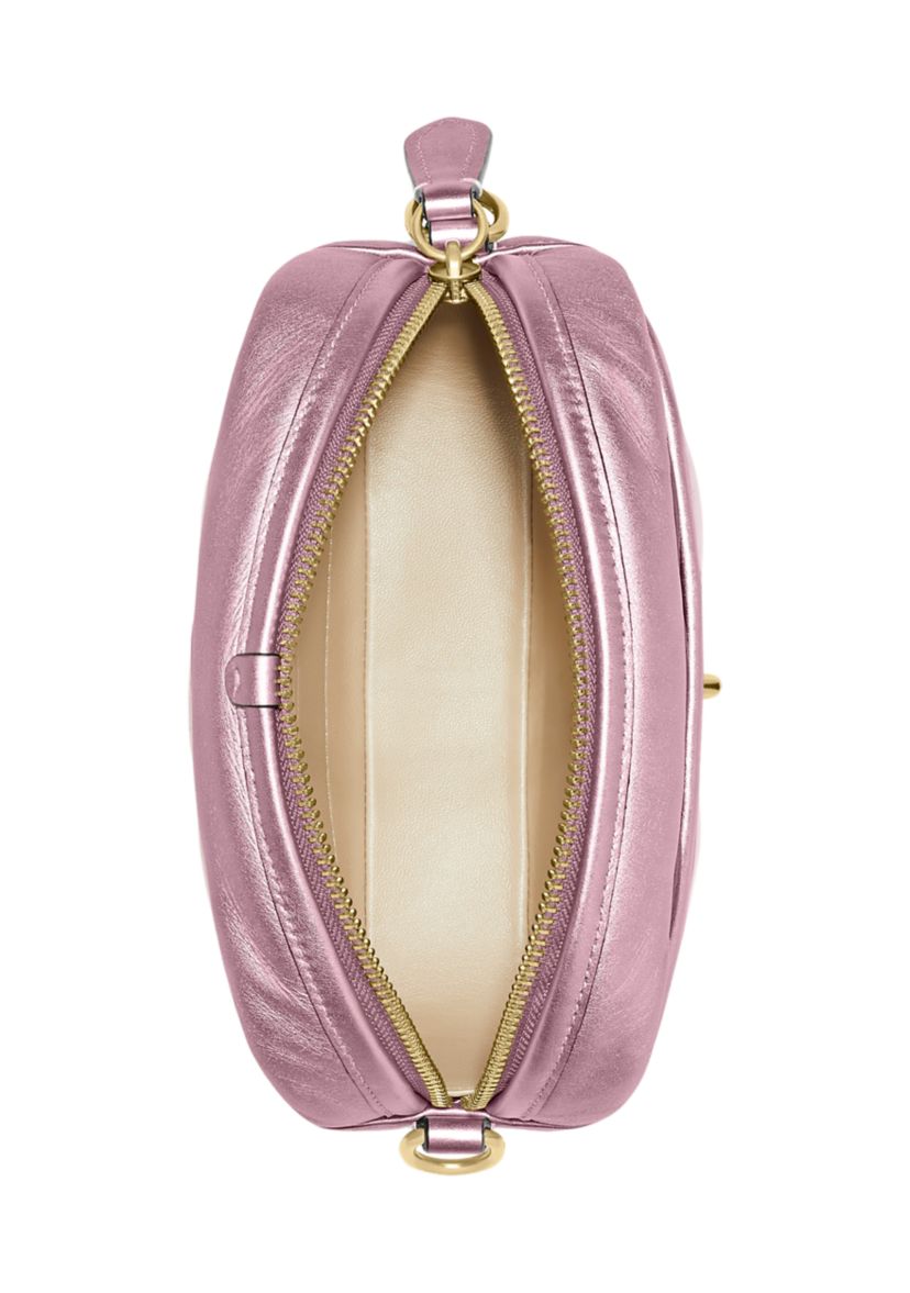 Small Camera Bag with Color Block Quilting