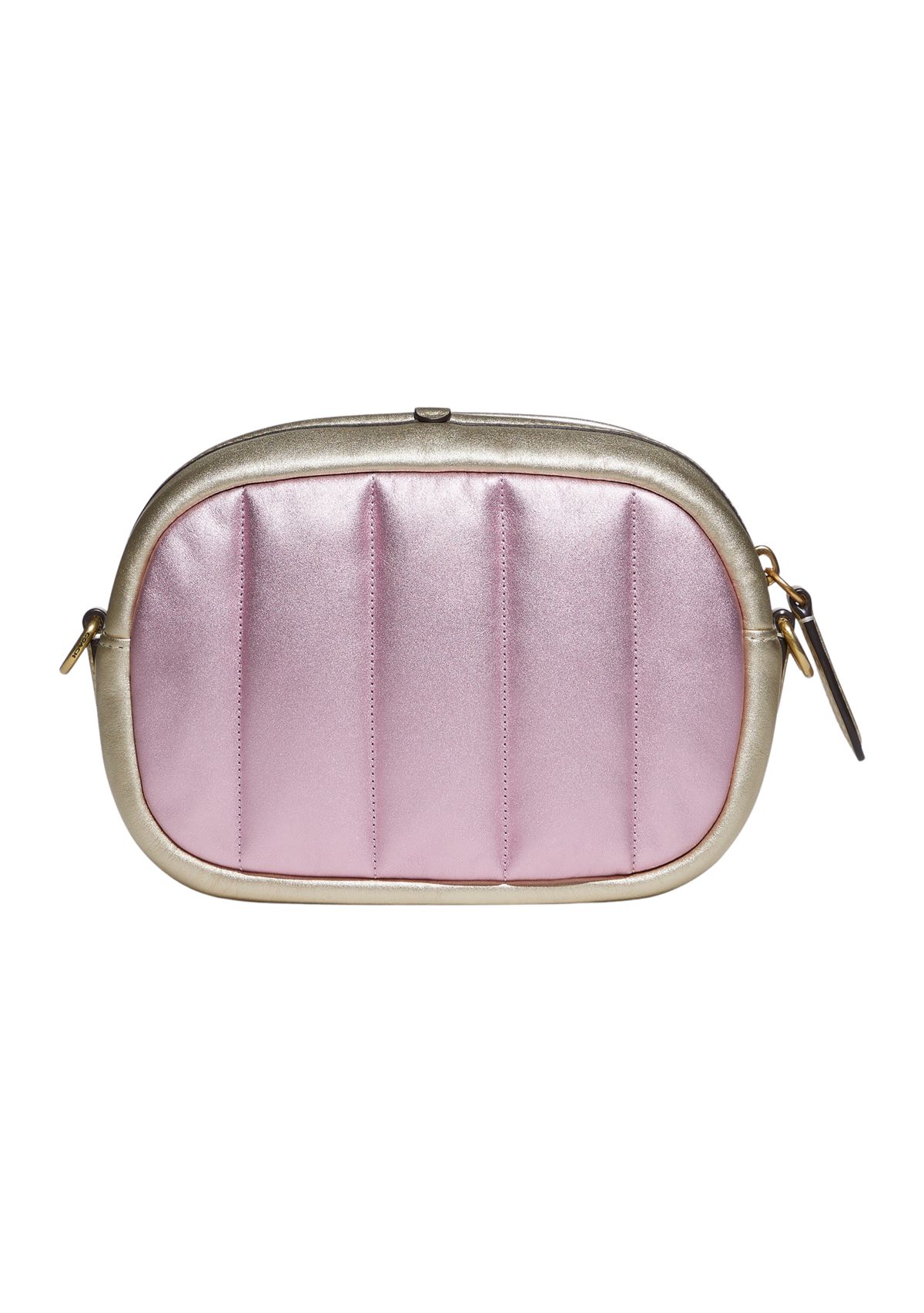 Small Camera Bag with Color Block Quilting