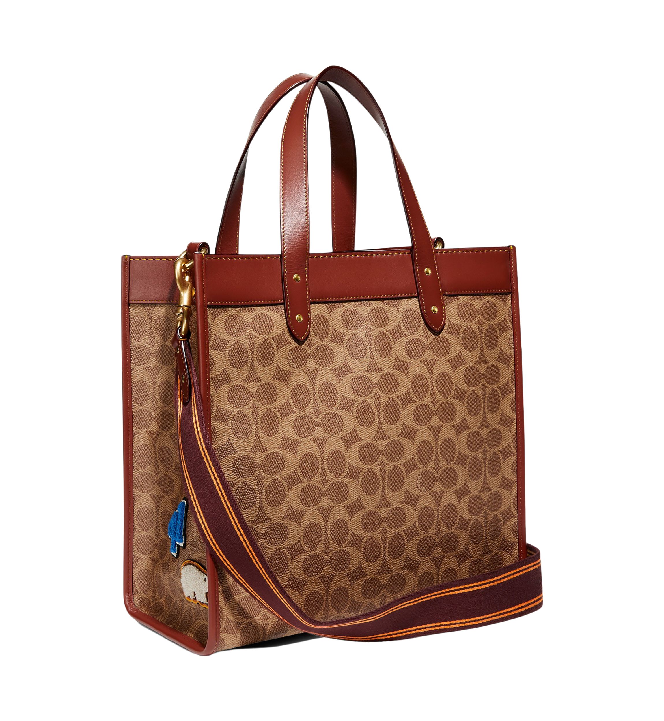 Signature Canvas Patched Field Tote