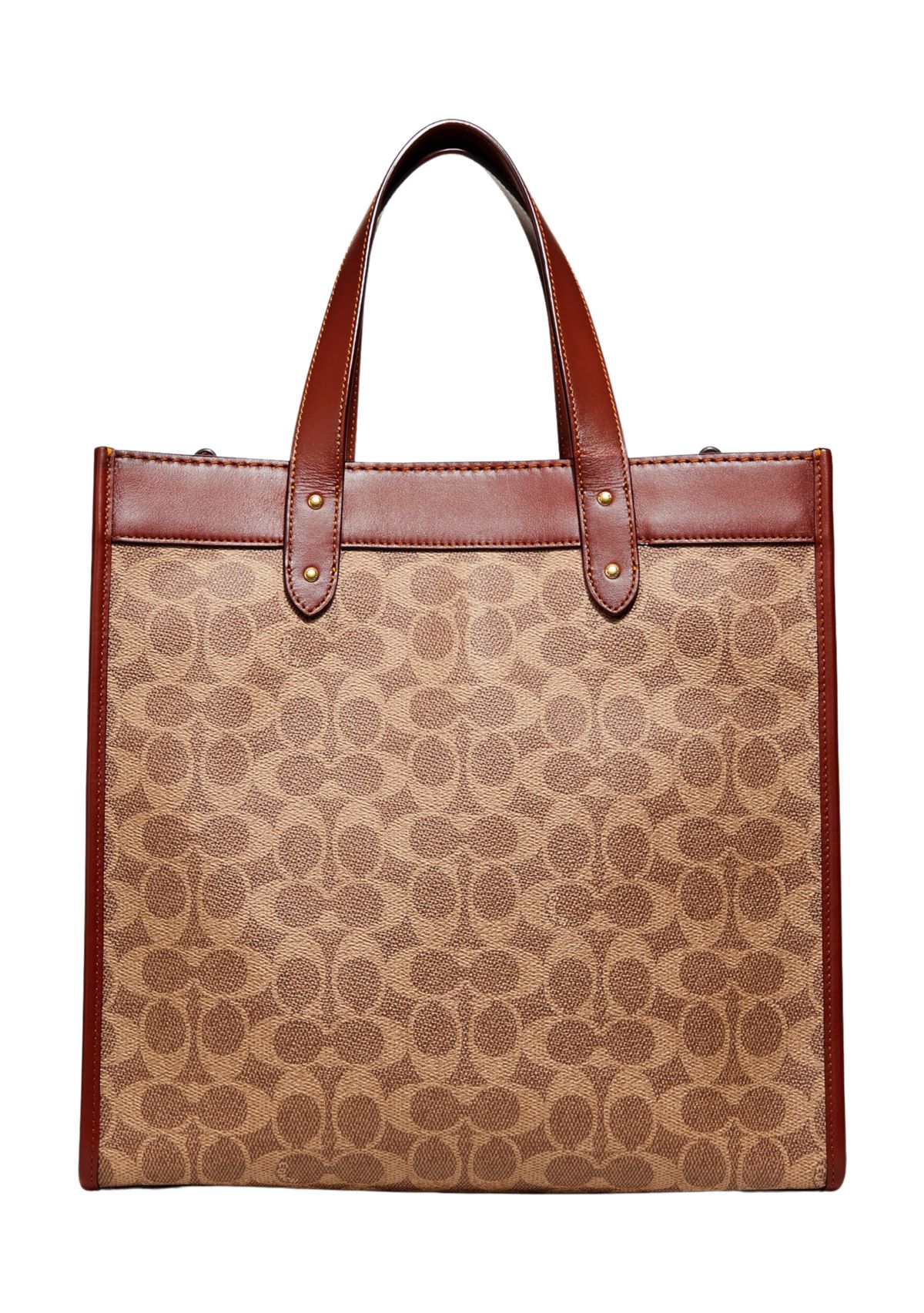 Signature Canvas Patched Field Tote