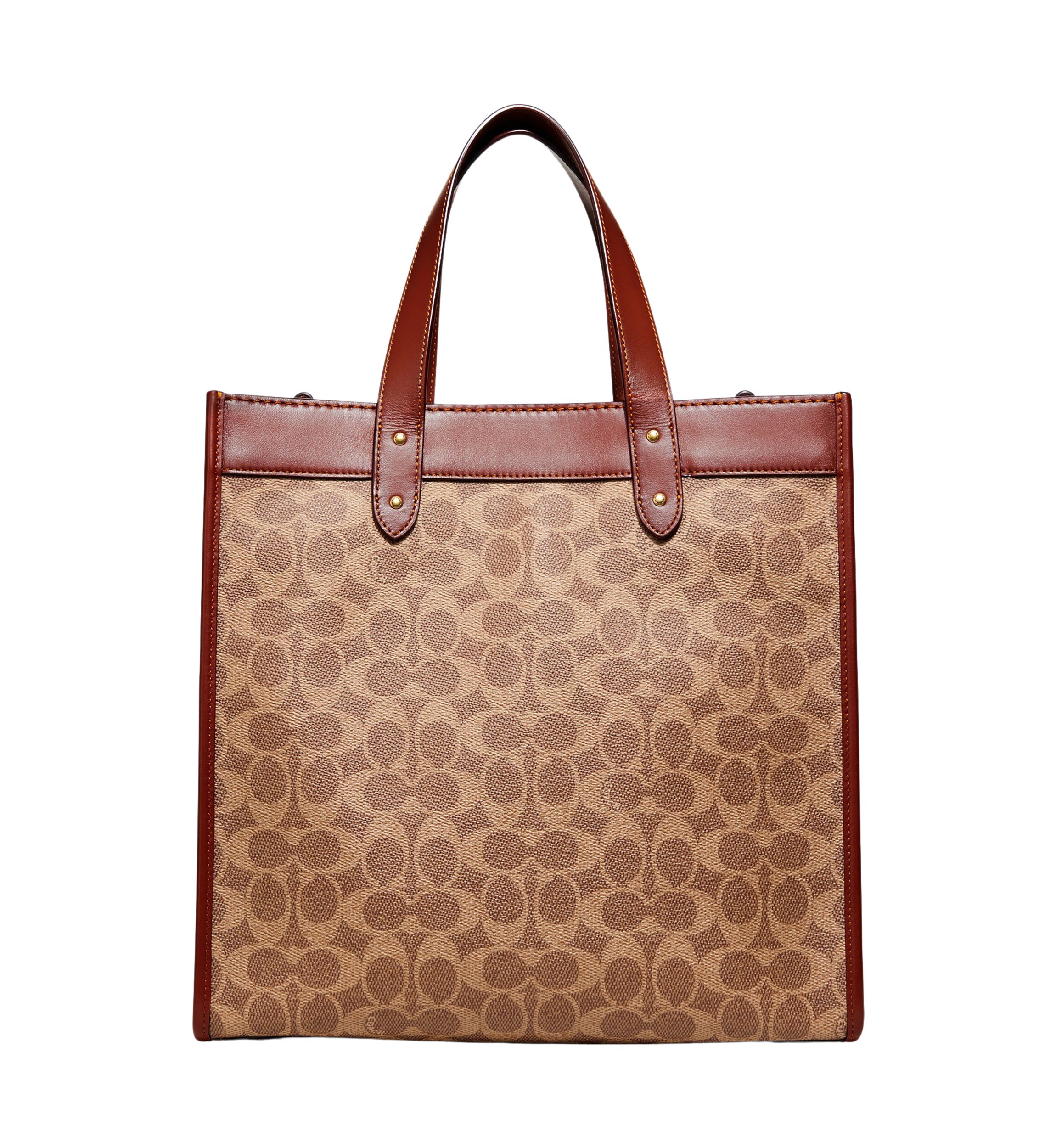 Signature Canvas Patched Field Tote