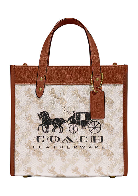 COACH Field Tote 22 with Horse and Carriage