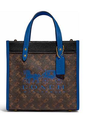 Buy Coach Field Tote Bag 22 with Horse & Carriage Print