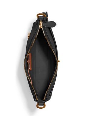 Coach Chaise Pebbled Leather Crossbody Bag - Dark Stone