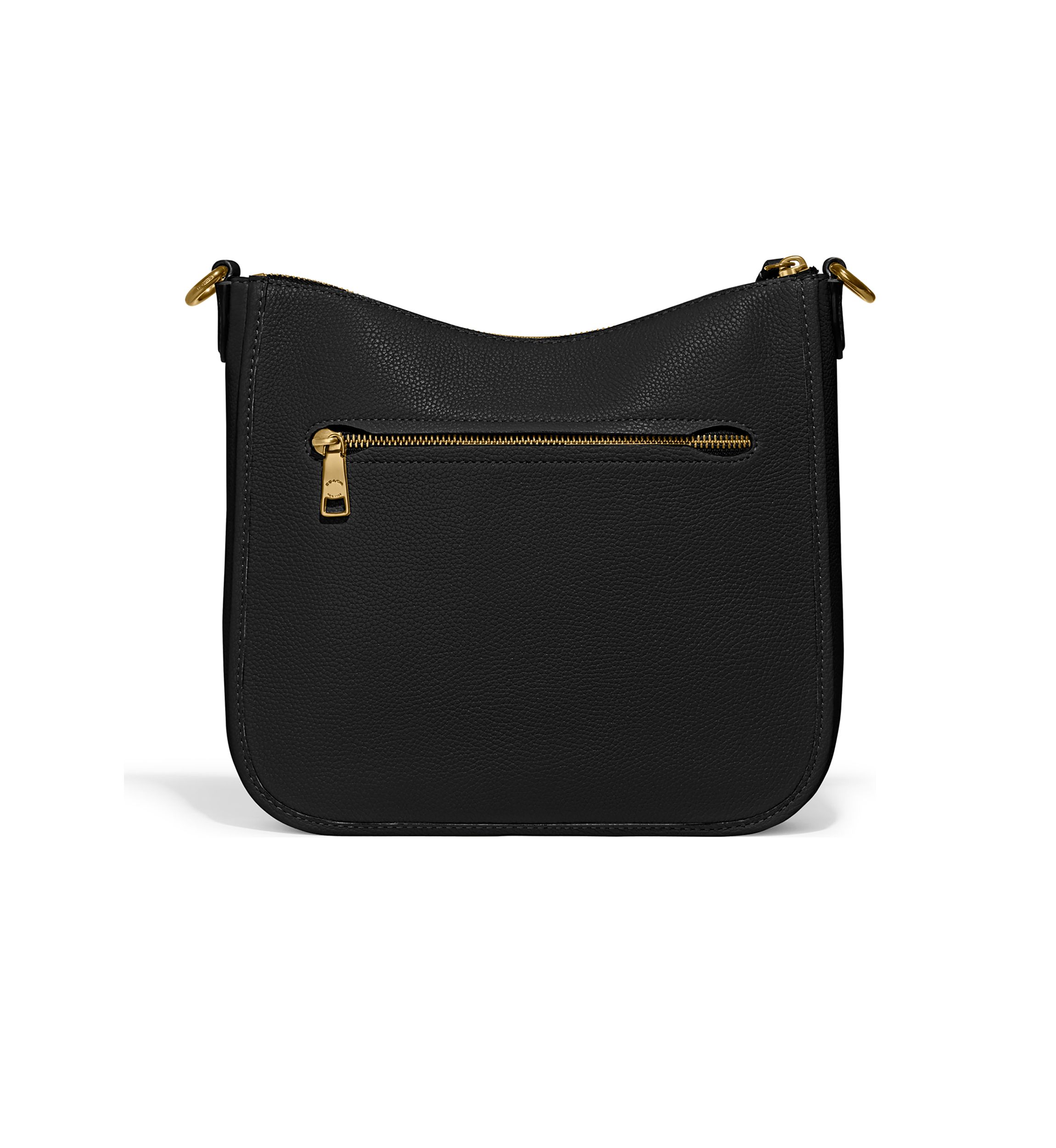 Polished Pebble Leather Chaise Crossbody