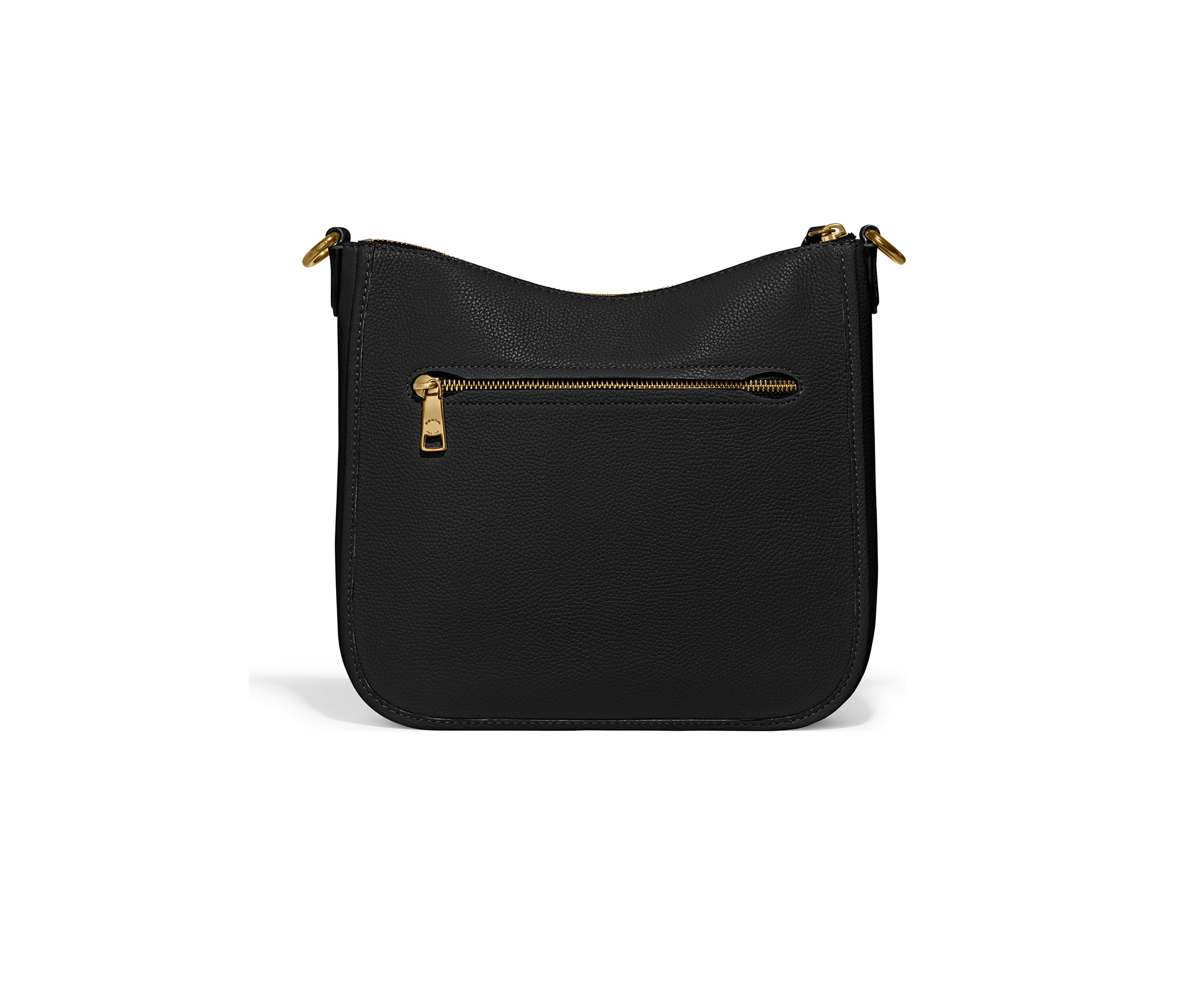 Polished Pebble Leather Chaise Crossbody