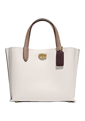 COACH Willow Tote 24 in Color Block | belk