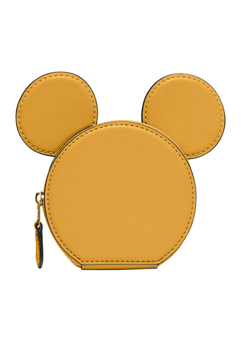 COACH Disney Parks Mickey Ears Coin Case