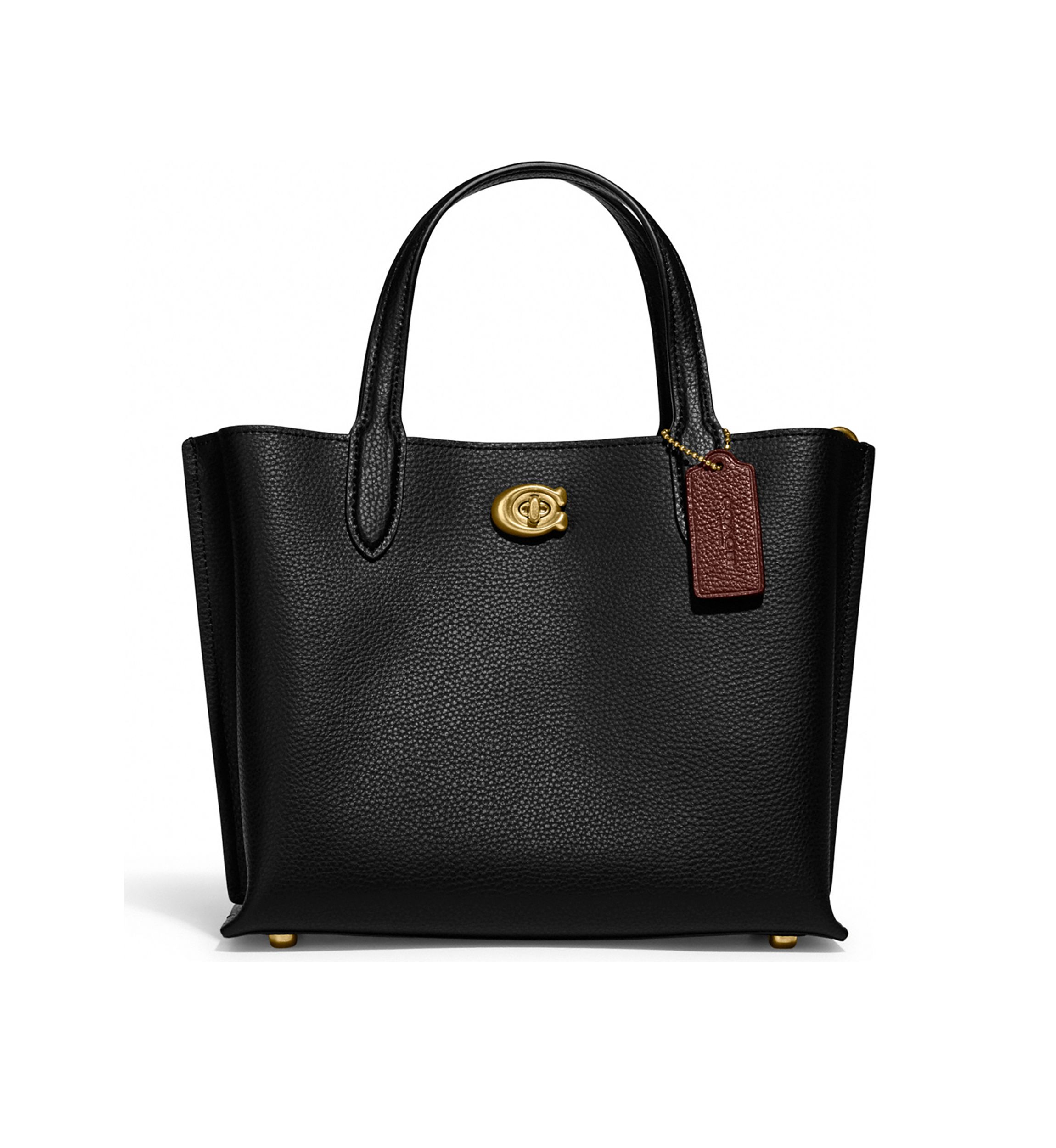 Polished Pebble Leather Willow Tote