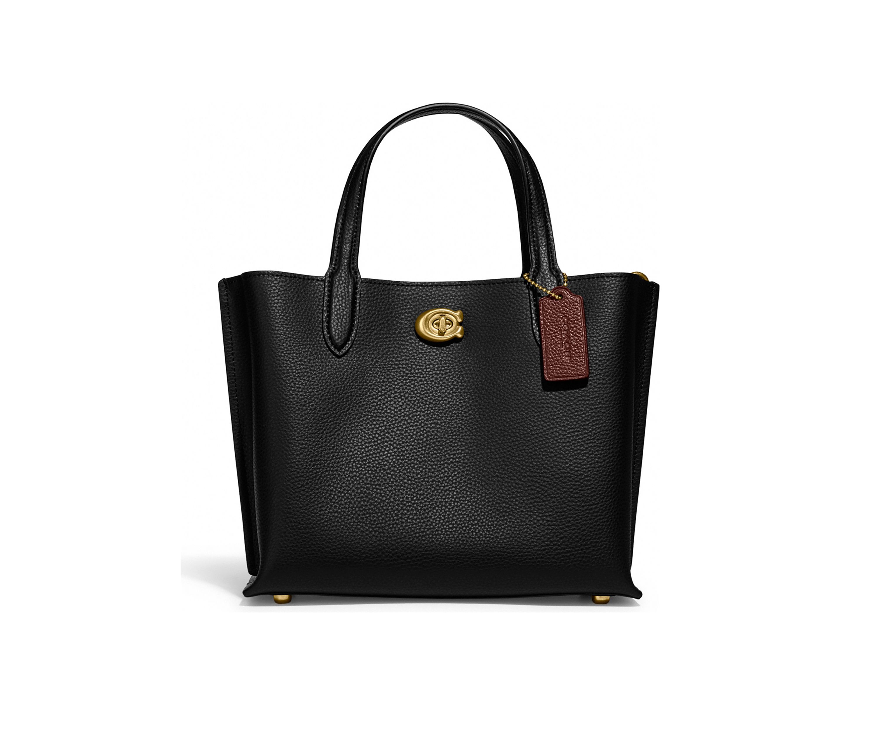 Polished Pebble Leather Willow Tote