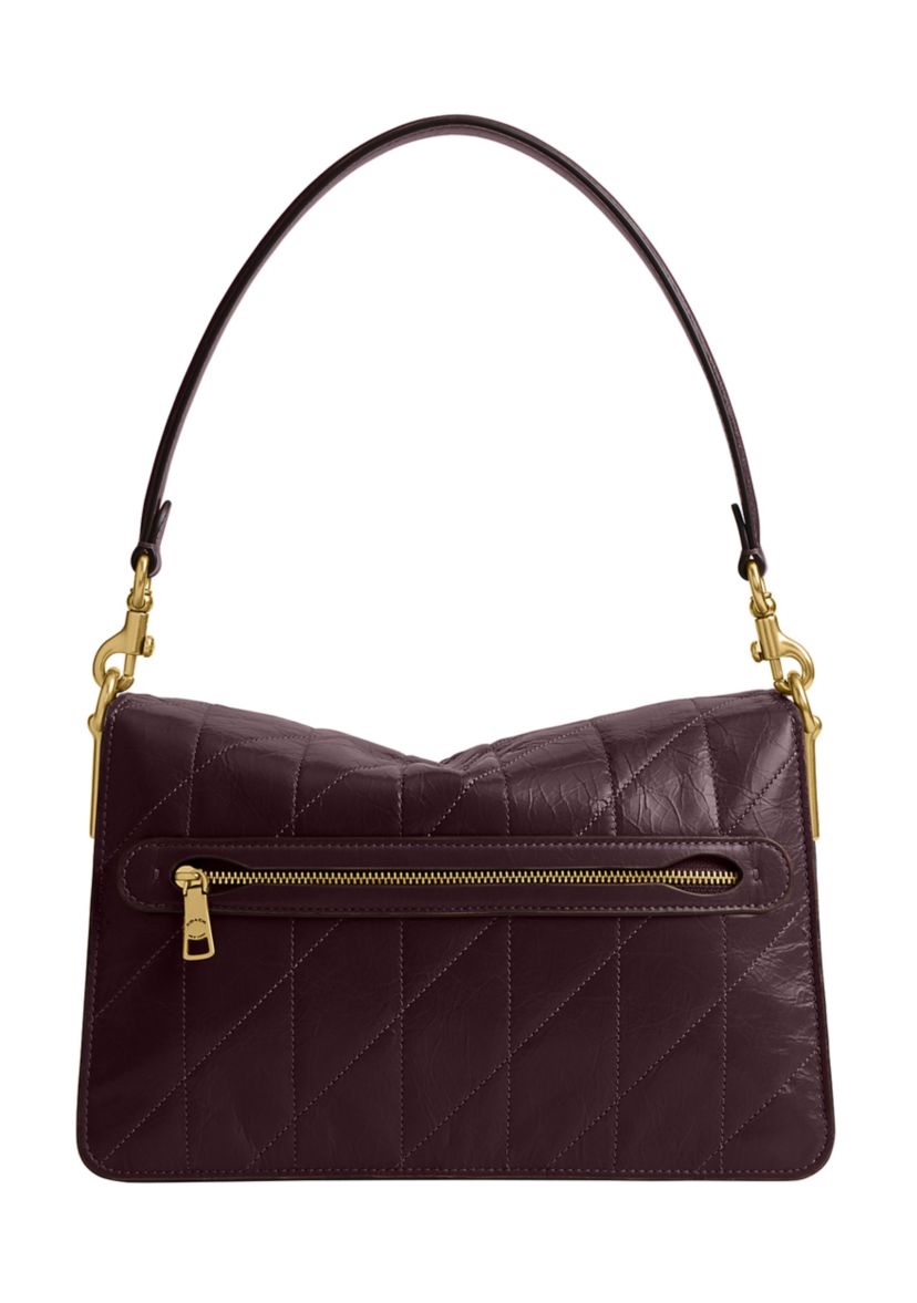 Chain Tabby Shoulder Bag with Quilting 