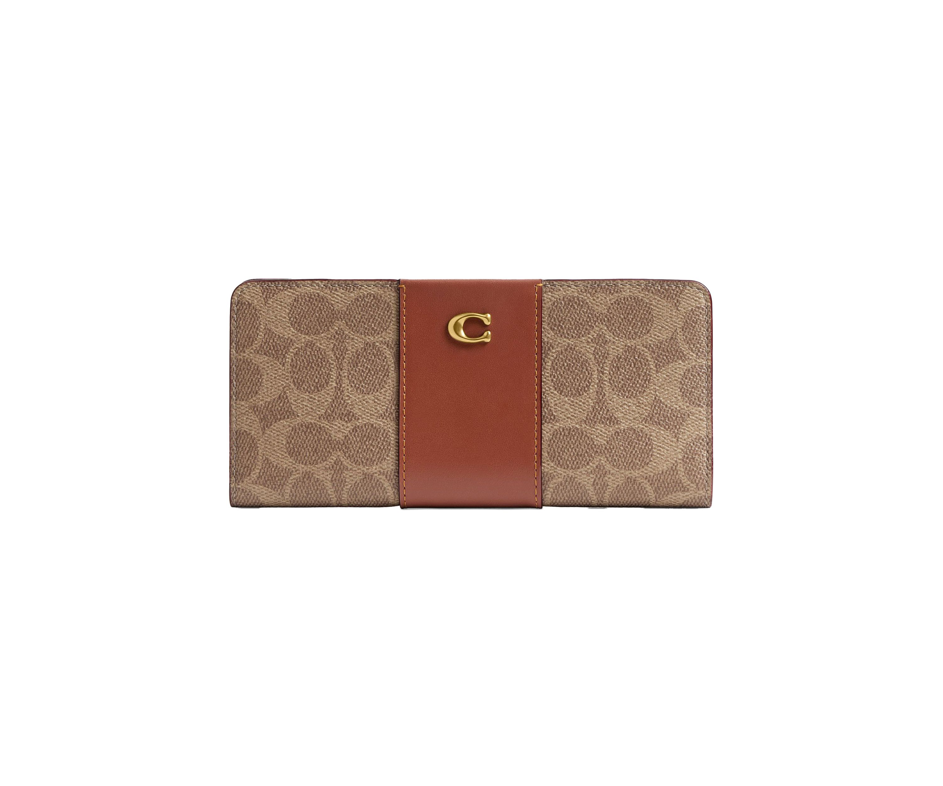 Essential Slim Wallet in Signature Canvas 
