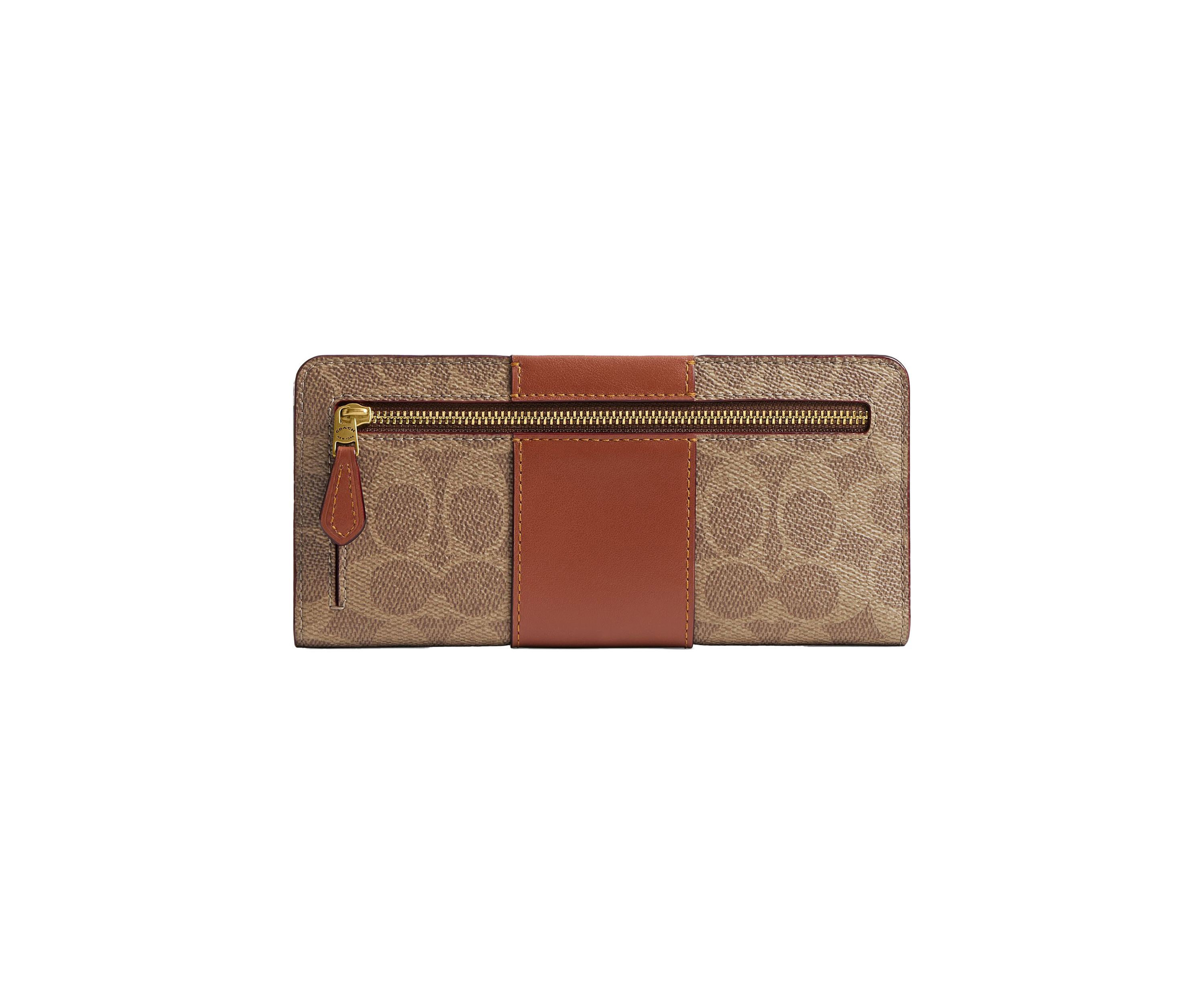 Essential Slim Wallet in Signature Canvas 