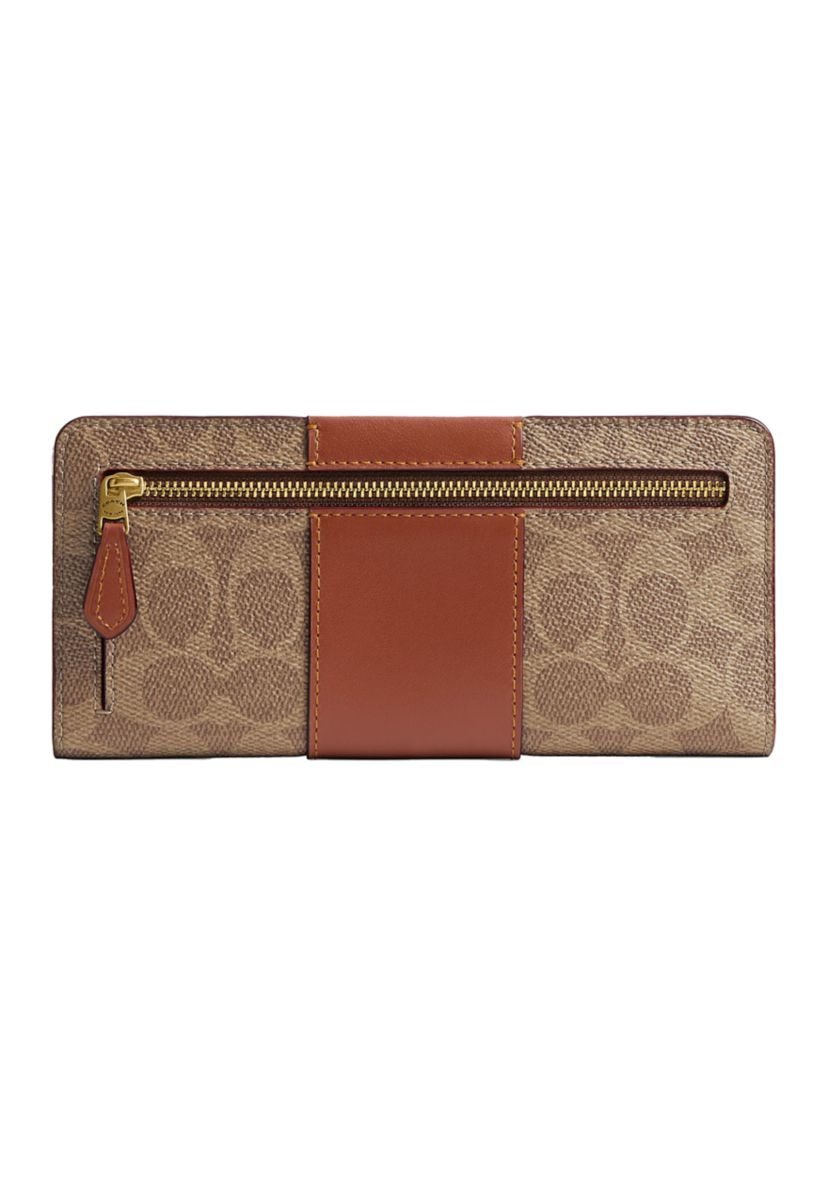 Essential Slim Wallet in Signature Canvas 