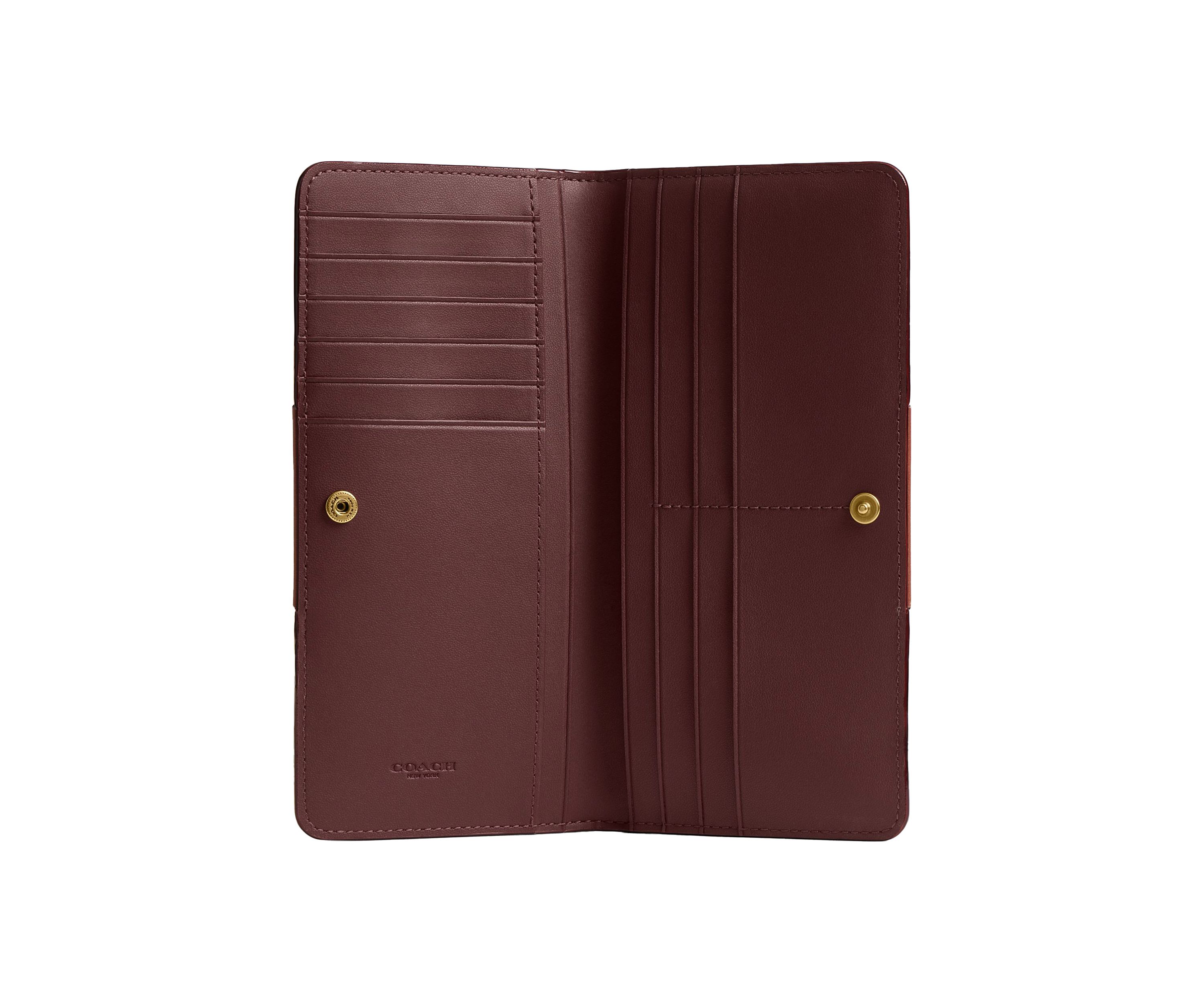 Essential Slim Wallet in Signature Canvas 