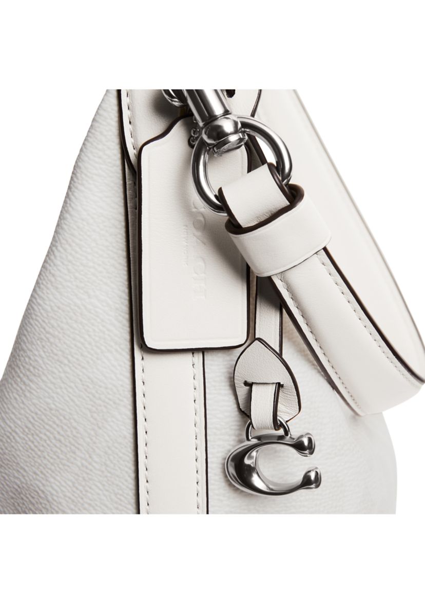 Juliet Signature Canvas Shoulder Bag