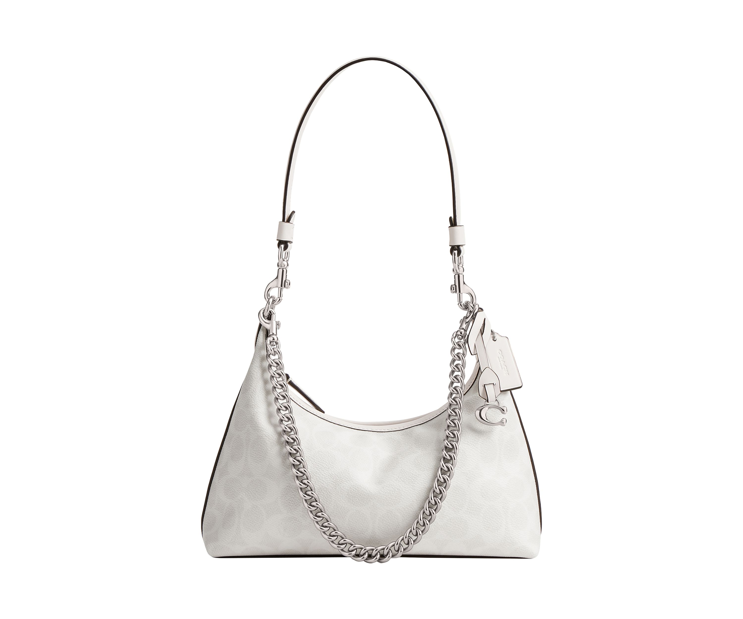 Juliet Signature Canvas Shoulder Bag 