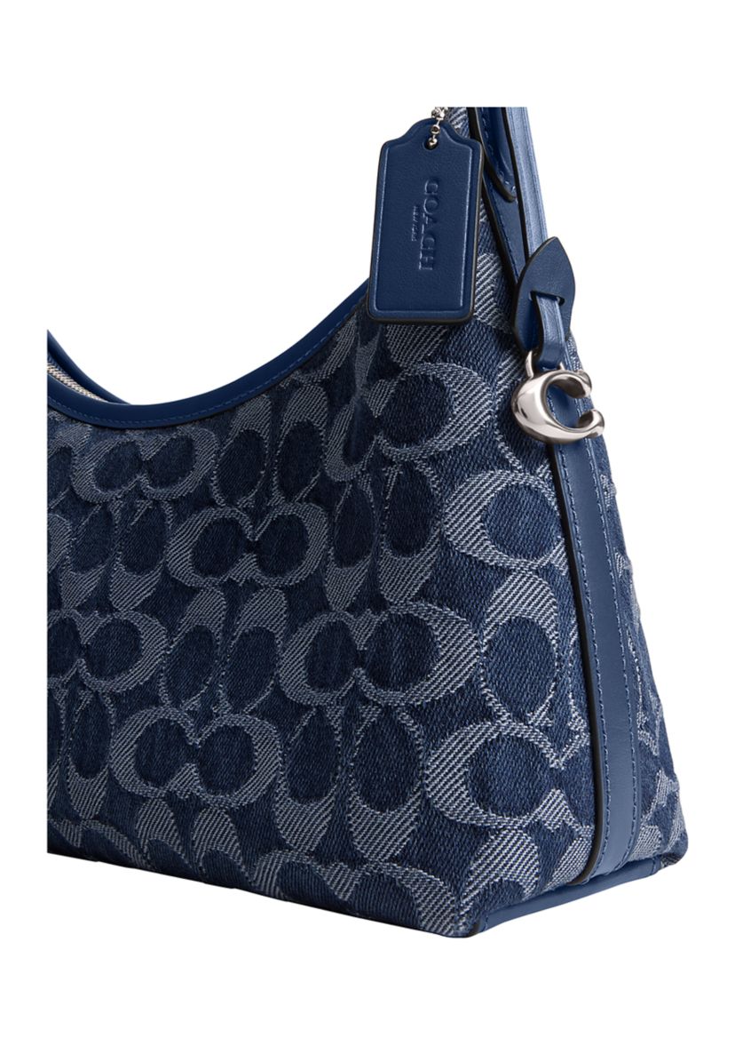 Juliet Shoulder Bag 25 In Signature Denim 