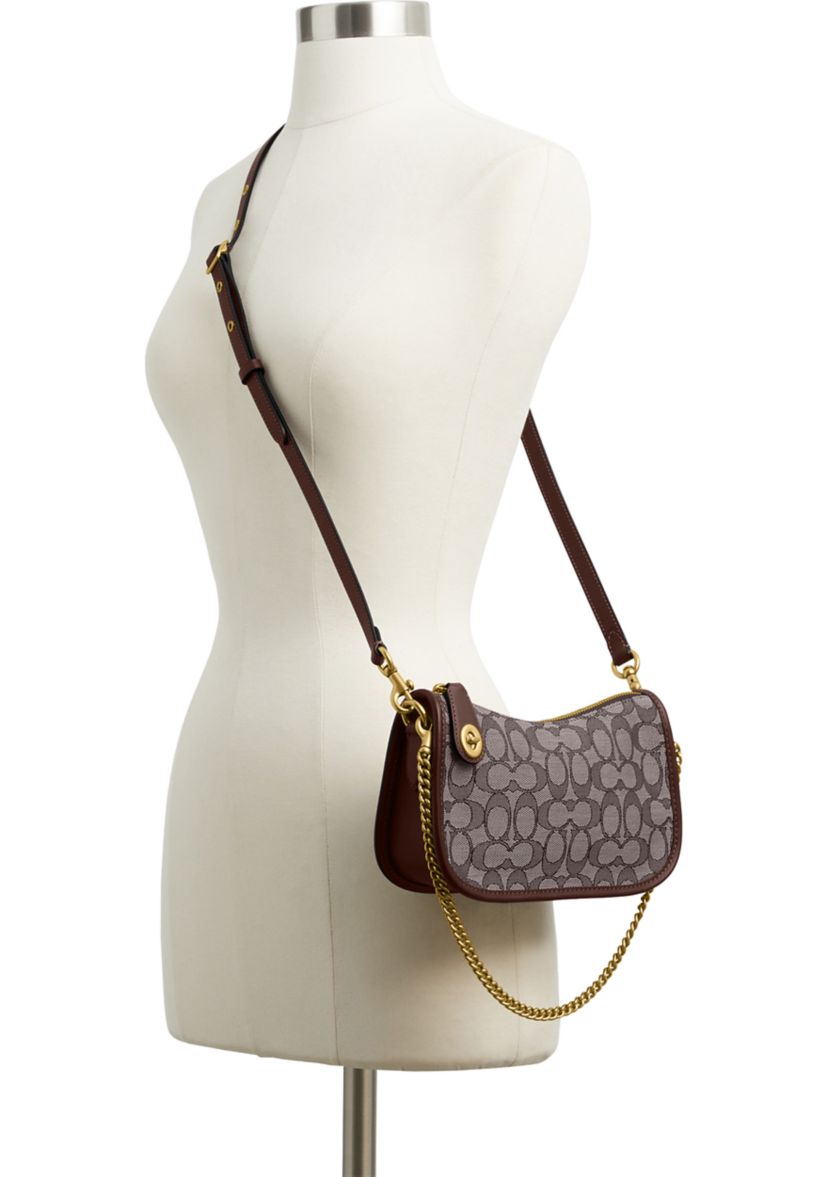 Swinger Bag in Signature Jacquard
